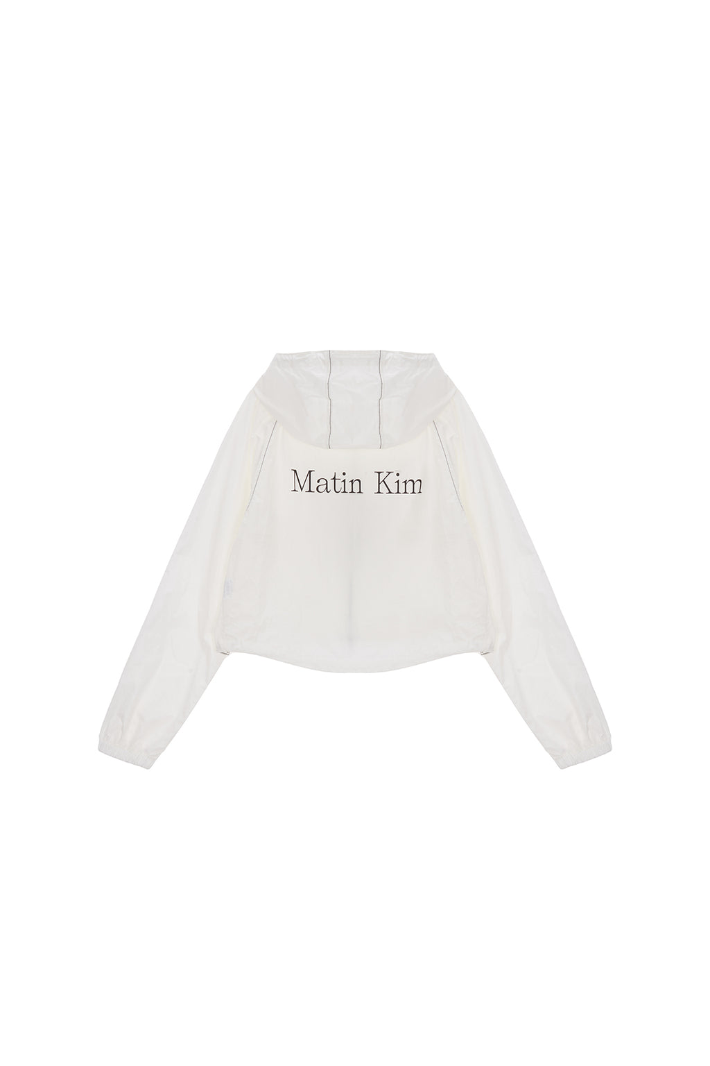 Matin Kim - Matin Crop Hoody Coating Jumper (Pink) product image 14 | TRAB K-Fashion Australia