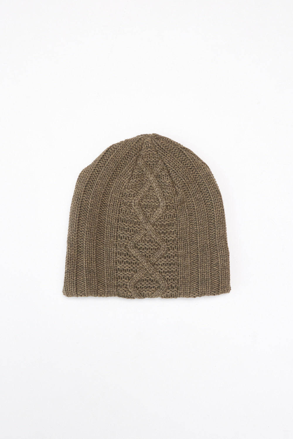 Hatchingroom - Jacquard Big Beanie (Khaki) product image 1 | TRAB K-Fashion Australia