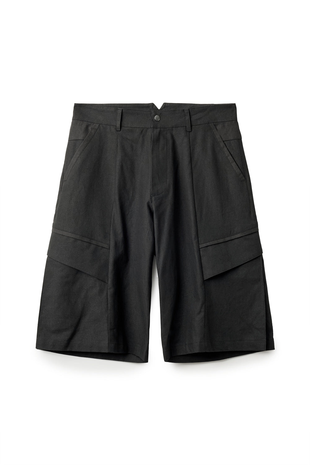 Hatchingroom - Flap Shorts (Black) product image 1 | TRAB K-Fashion Australia
