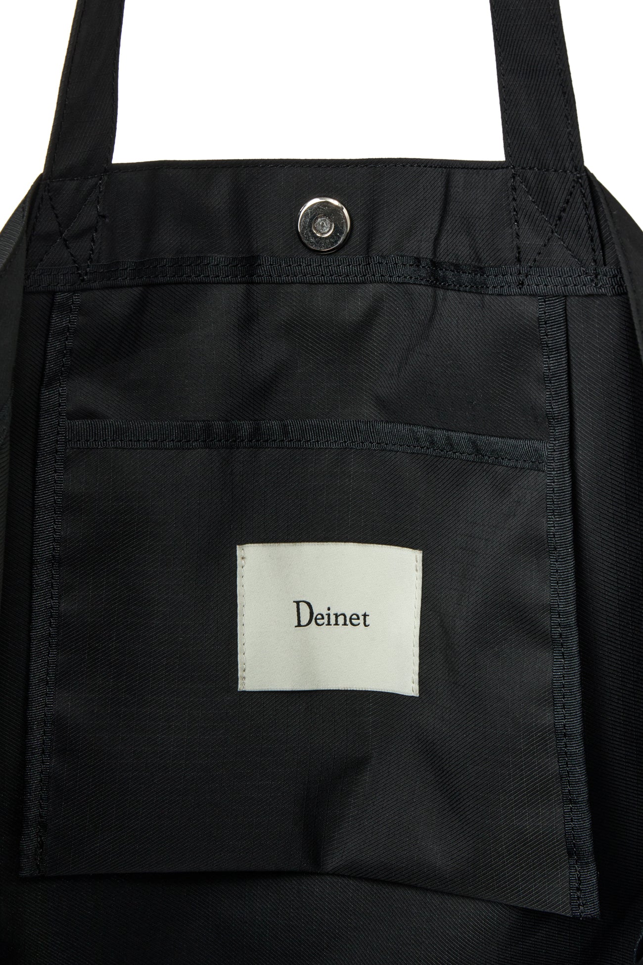 Deinet - Point Logo Shoulder Big Bag (Black) product image 9 | TRAB K-Fashion Australia