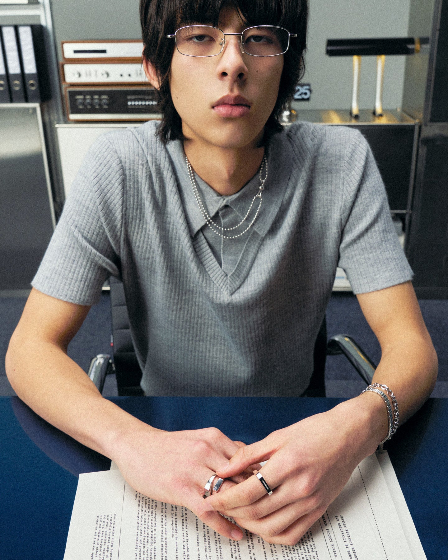 Numbering - Octagon Ring #7550 product image 2 | TRAB K-Fashion Australia