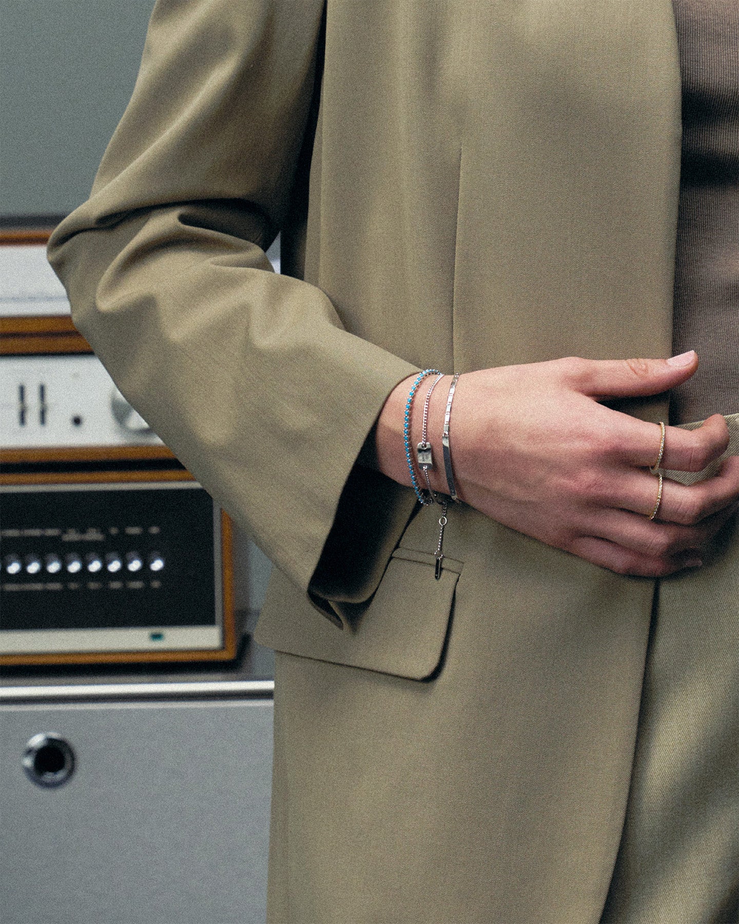 Numbering - Plate Bracelet #7950 product image 1 | TRAB K-Fashion Australia