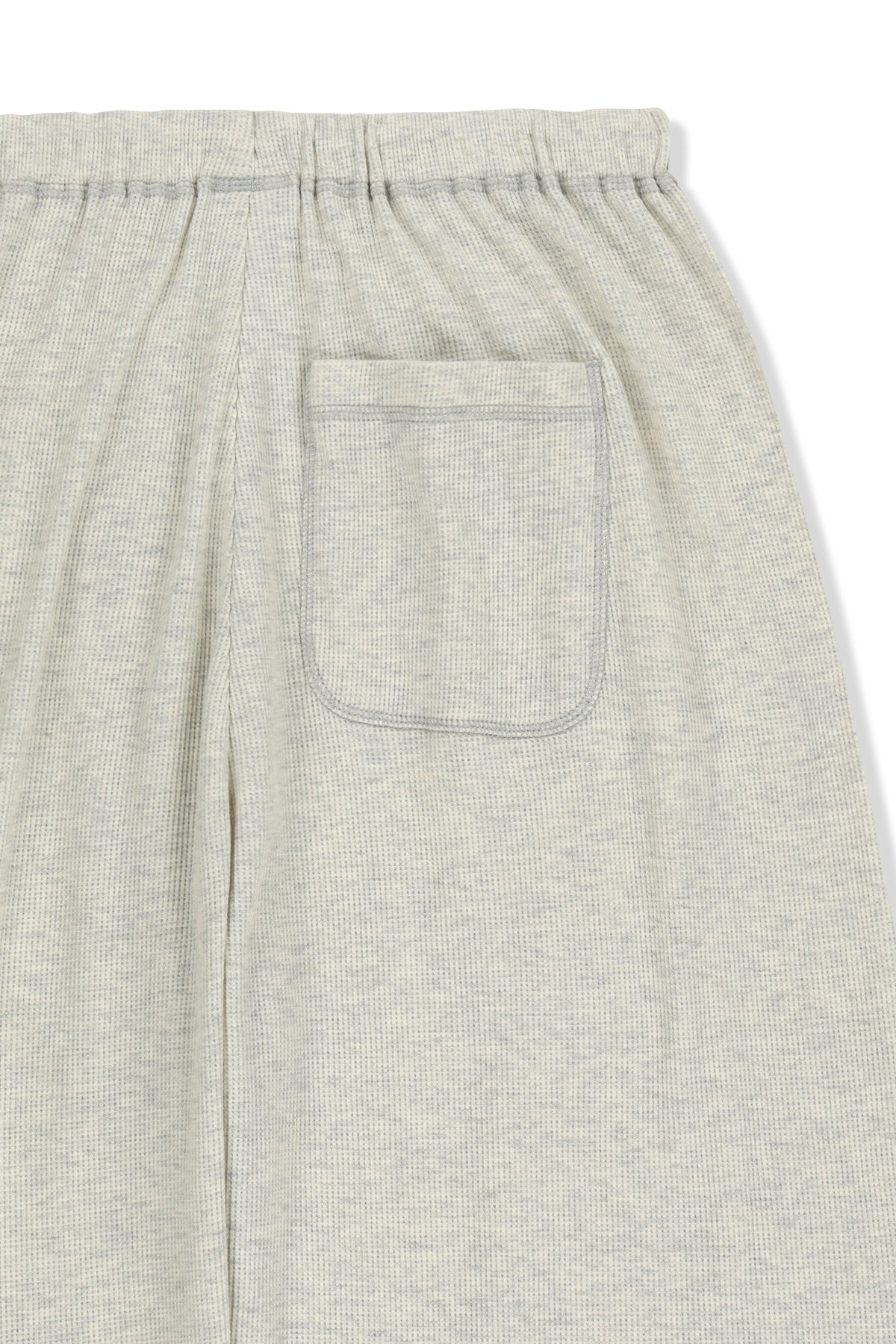 Matin Kim - Sketch Graffiti Waffle Pants (Light Beige) product image 6 | TRAB K-Fashion Australia