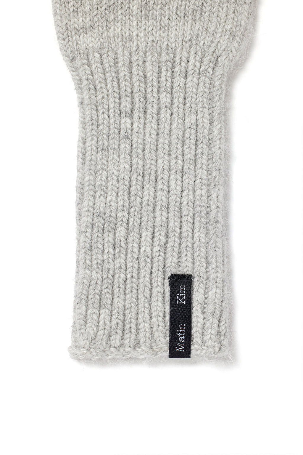 Matin Kim - Finger Hole Long Gloves (Light Grey) product image 4 | TRAB K-Fashion Australia