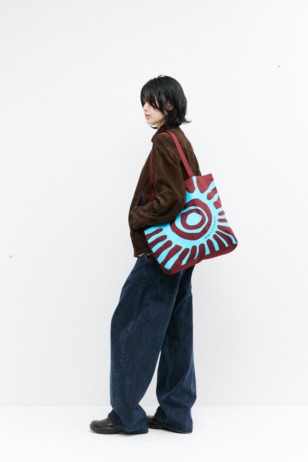 Hatchingroom - Wide Curve Jeans Dark (Blue) product image 10 | TRAB K-Fashion Australia