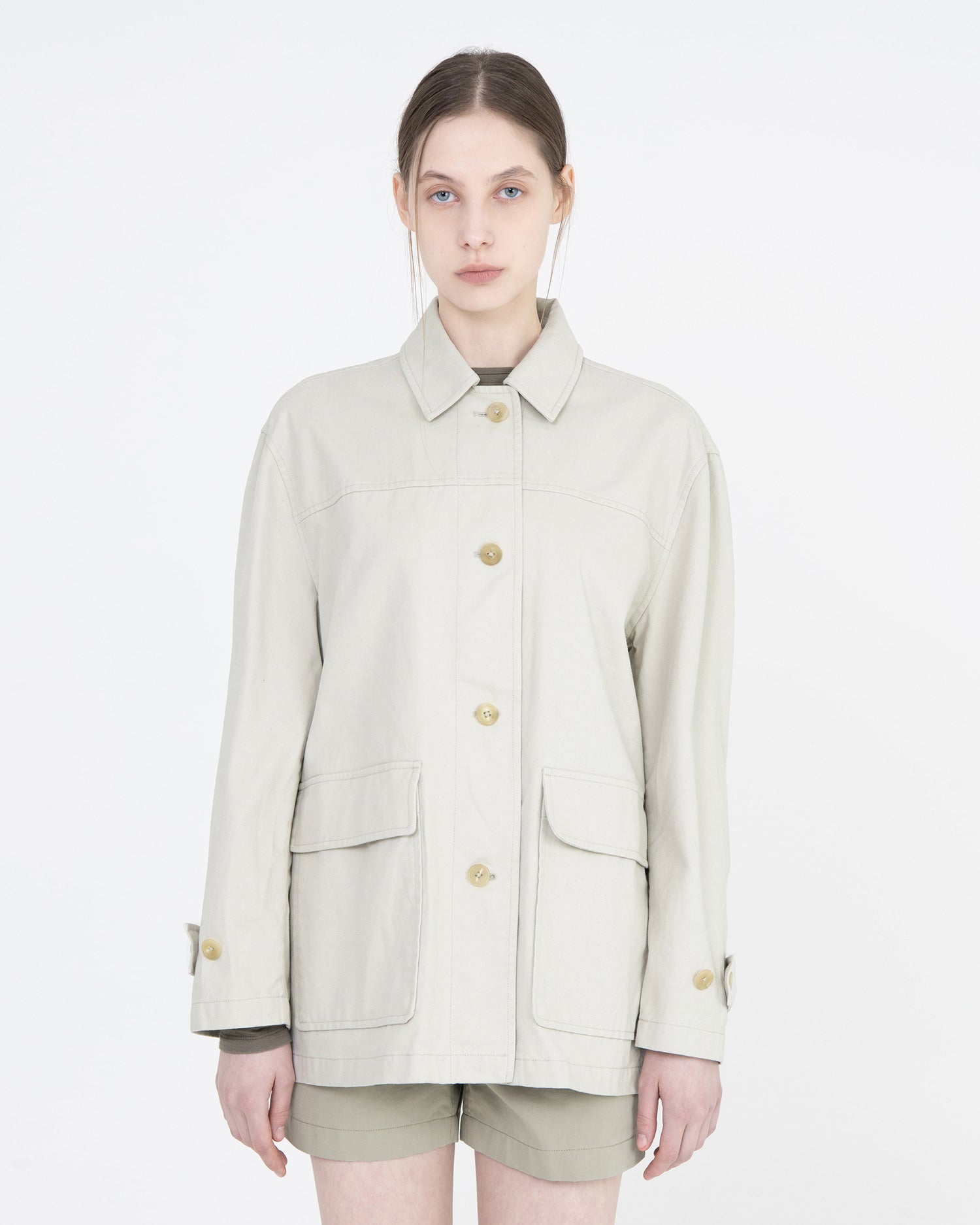 Brownyard - Half Jacket (Ecru) product image 5 | TRAB K-Fashion Australia