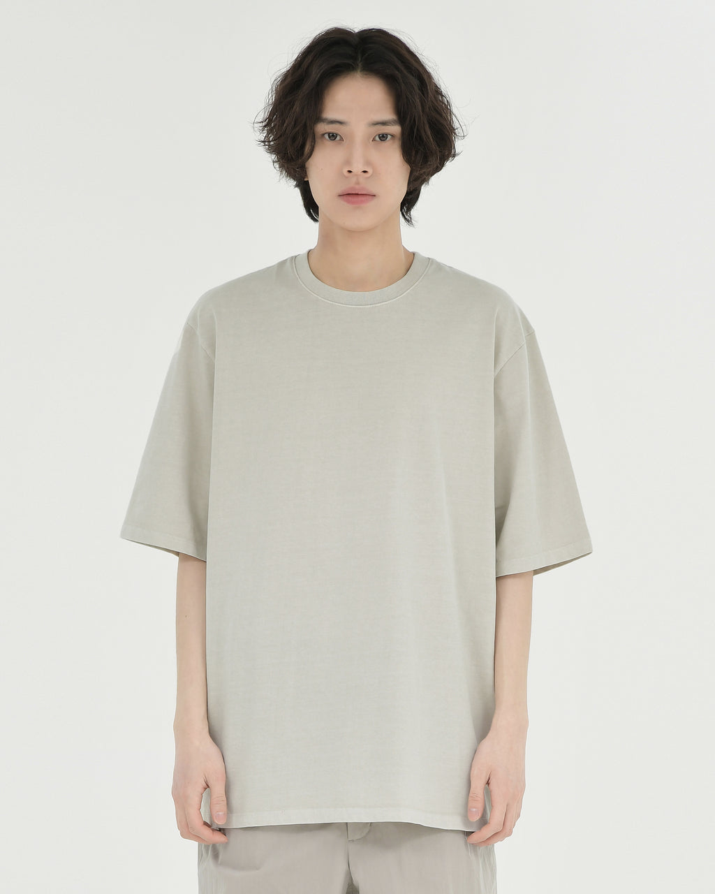 Brownyard - Washed T Shirt (Washed Beige) product image 2 | TRAB K-Fashion Australia