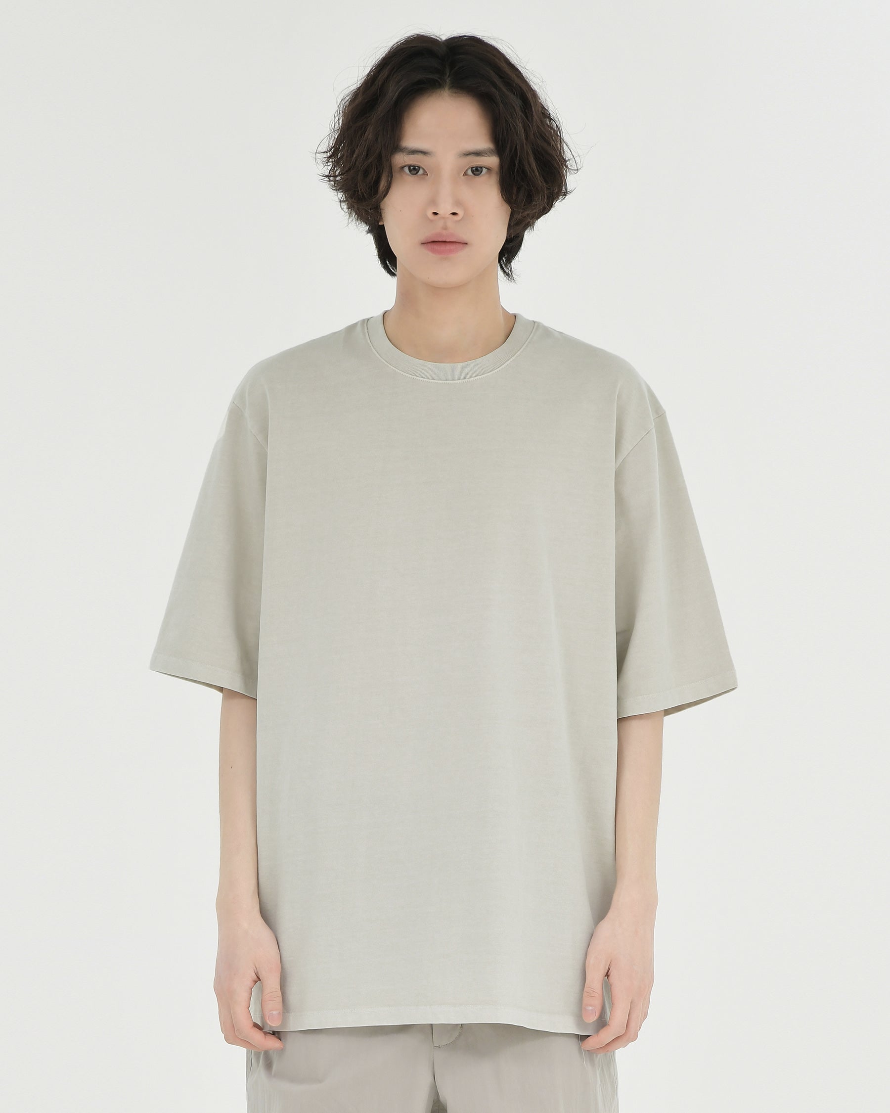Brownyard - Washed T Shirt (Washed Beige) product image 2 | TRAB K-Fashion Australia