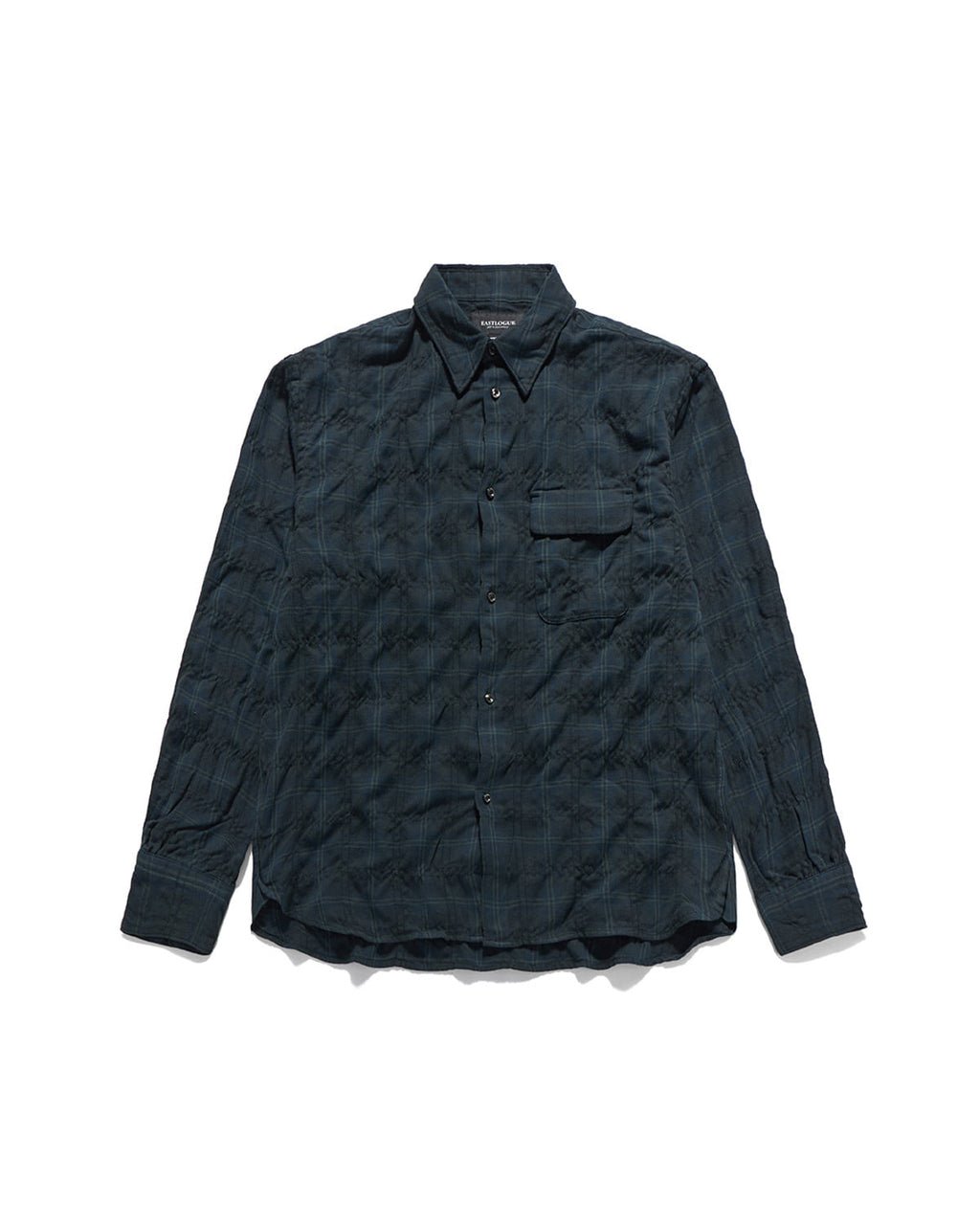 Eastlogue - Holiday Shirts (D.navy & Blue Check) product image 5 | TRAB K-Fashion Australia
