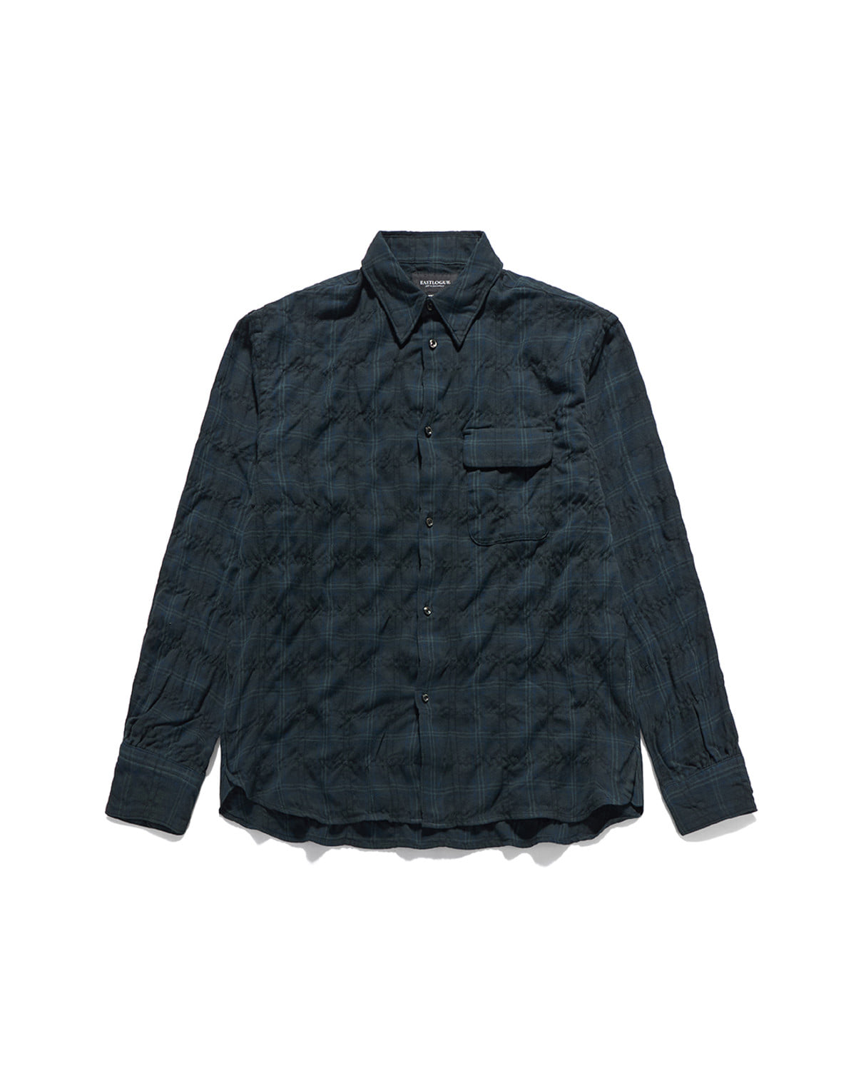 Eastlogue - Holiday Shirts (D.navy & Blue Check) product image 5 | TRAB K-Fashion Australia