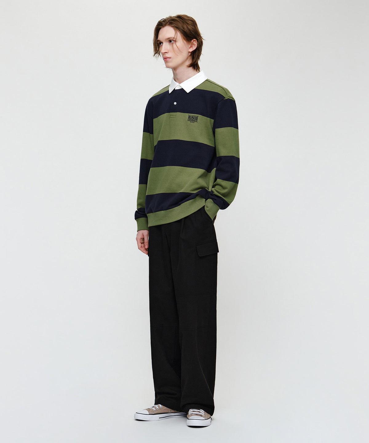 Marithe & Francois Girbaud - Cotton Cargo Pants (Black) product image 4 | TRAB K-Fashion Australia