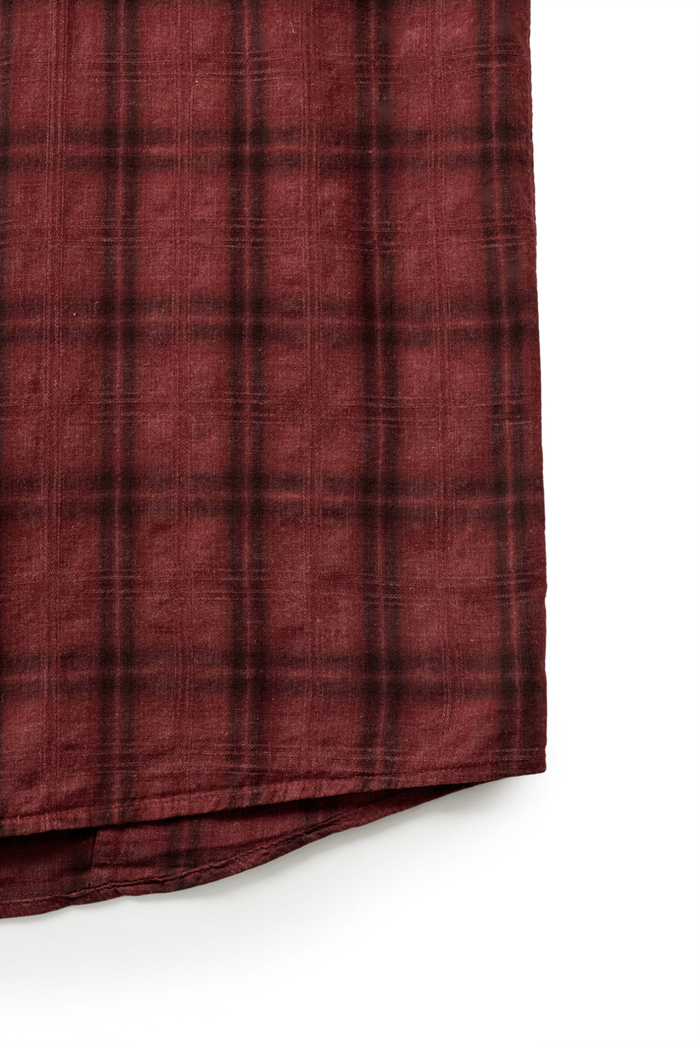 Hatchingroom - 2Pk Shirt 1/2 Over Dyed Check (Dark Red) product image 7 | TRAB K-Fashion Australia
