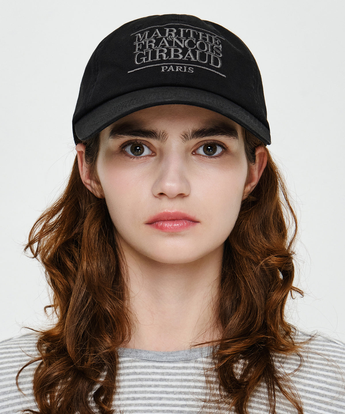 Marithe & Francois Girbaud - Classic Logo Covered Cap (Black) product image 5 | TRAB K-Fashion Australia
