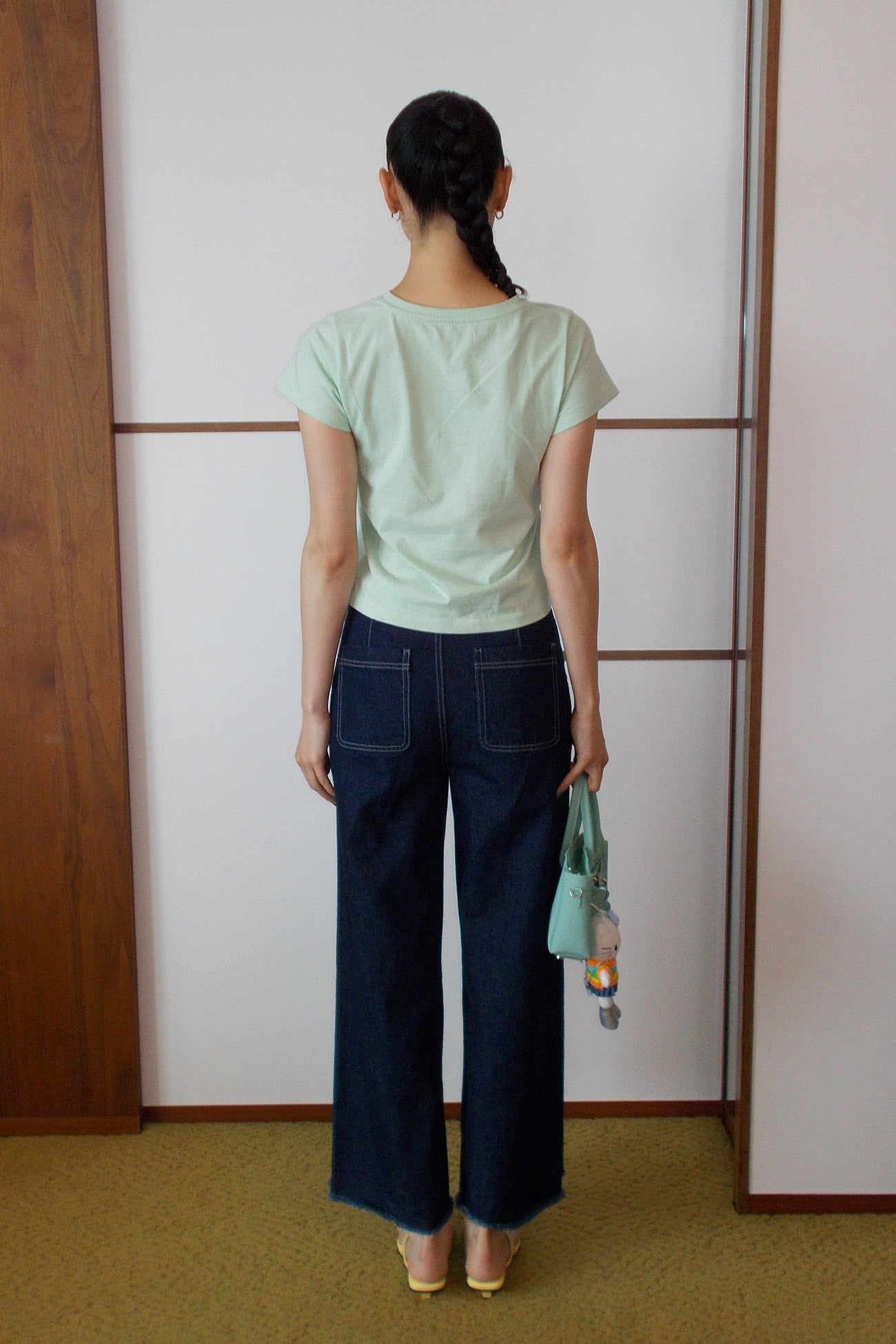 Deinet - Pop Color T-Shirt (Mint) product image 4 | TRAB K-Fashion Australia