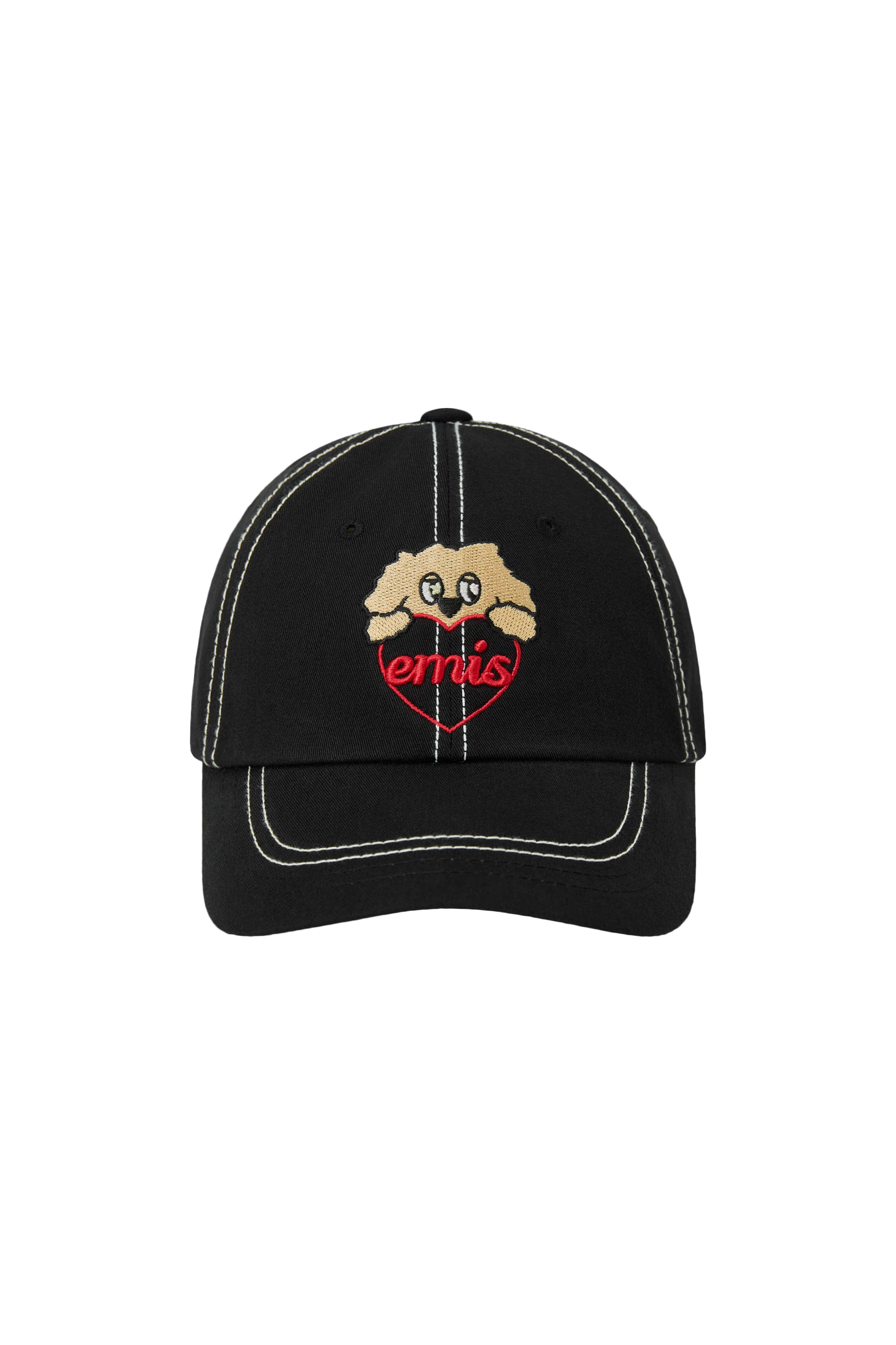 Emis - Misugi Love Emis Ball Cap (Black) product image 1 | TRAB K-Fashion Australia