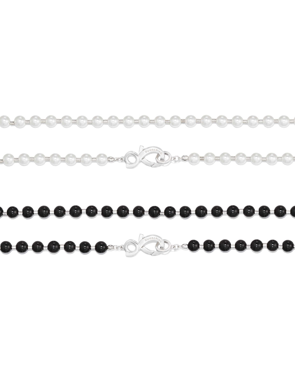 Numbering - Coiled Clasp Beads Necklace #6807 product image 7 | TRAB K-Fashion Australia