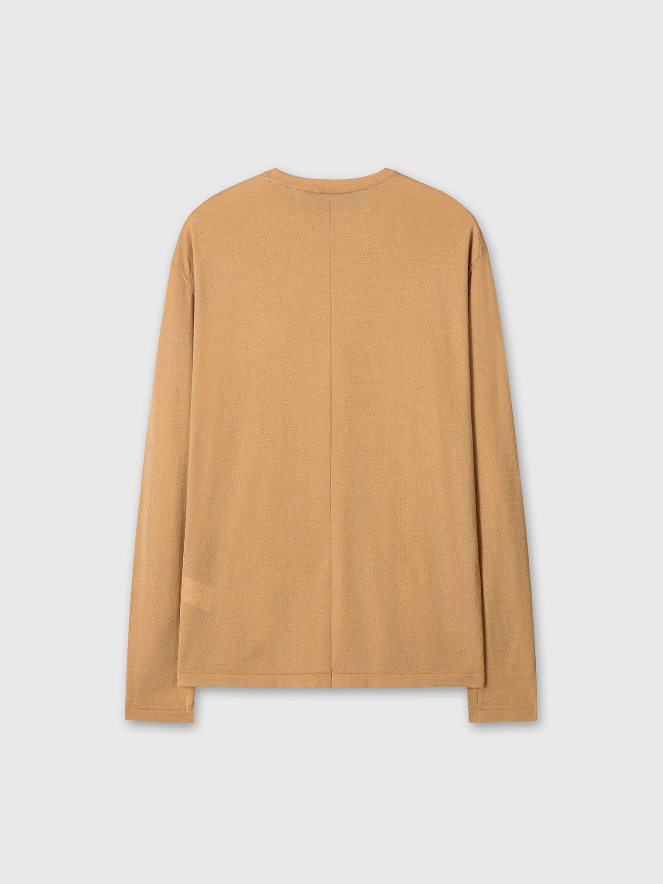 Tonywack - Feather-Weight Wool Longsleeve Knit (Custard Beige) product image 11 | TRAB K-Fashion Australia