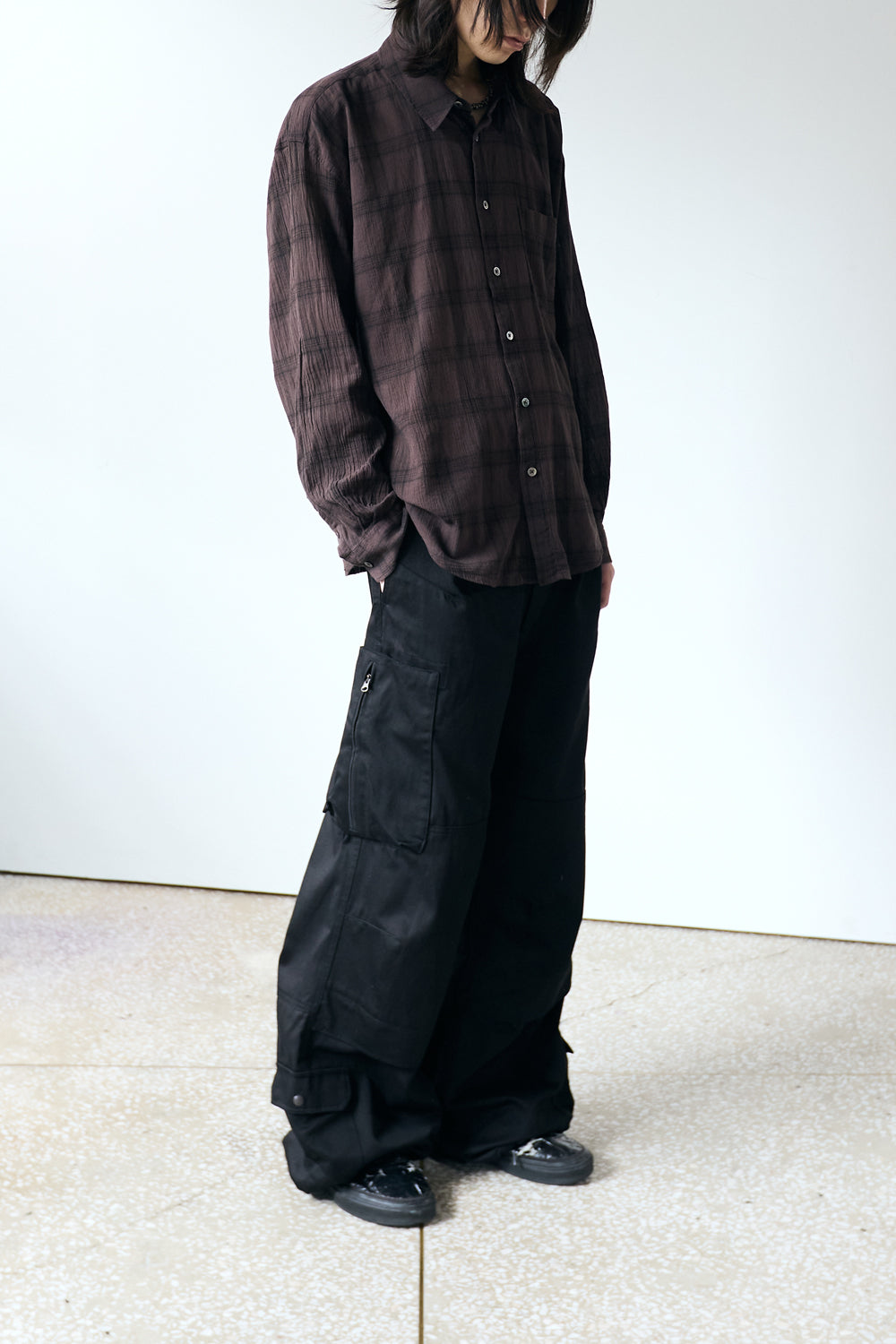 Hatchingroom - Zip Cargo Work Pants (Black) product image 9 | TRAB K-Fashion Australia