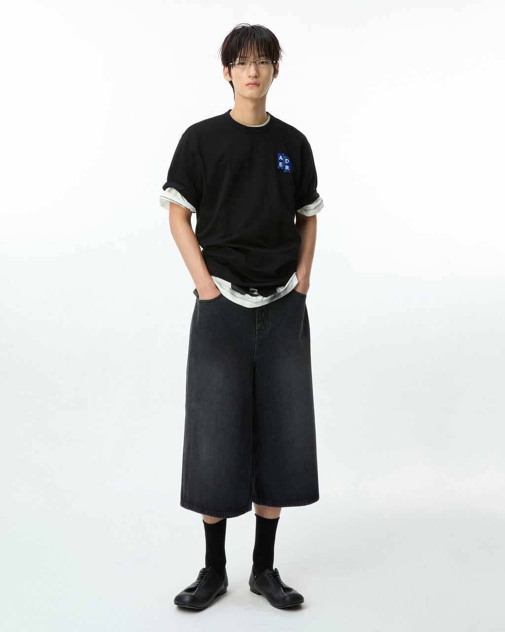 Ader Error - Sig; BL Tag t-shirt 06 (Noir) product image 13 | TRAB K-Fashion Australia