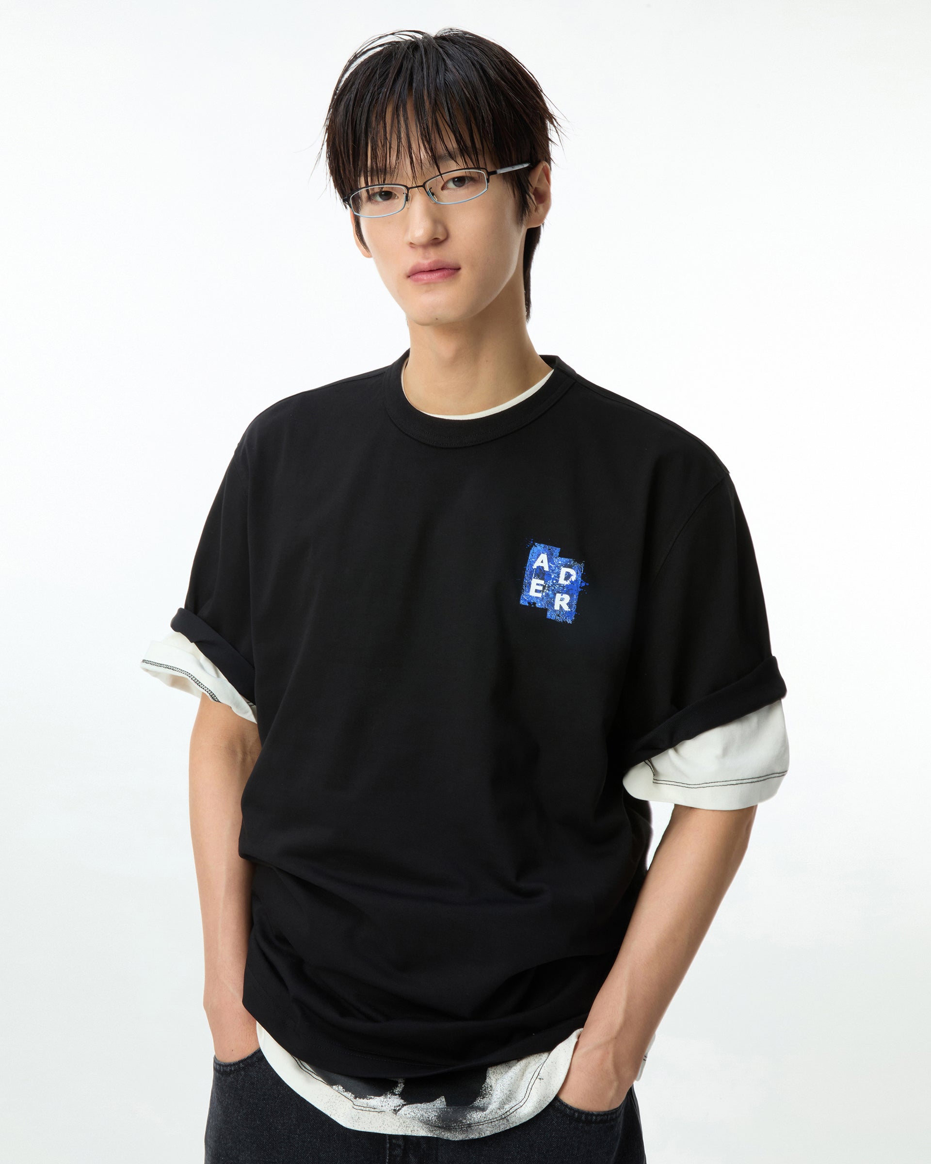 Ader Error - Sig; BL Tag t-shirt 06 (Noir) product image 14 | TRAB K-Fashion Australia