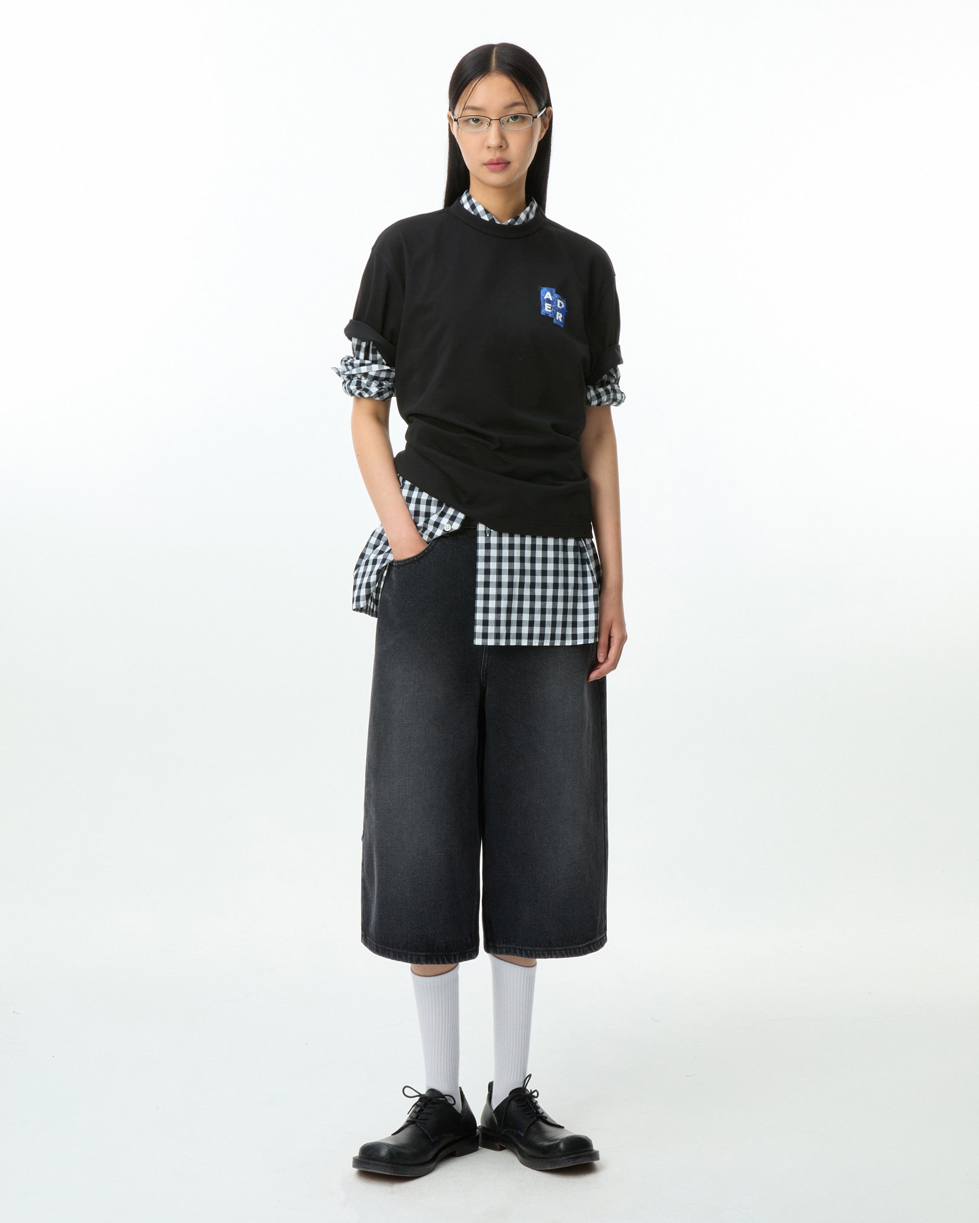 Ader Error - Sig; BL Tag t-shirt 06 (Noir) product image 1 | TRAB K-Fashion Australia