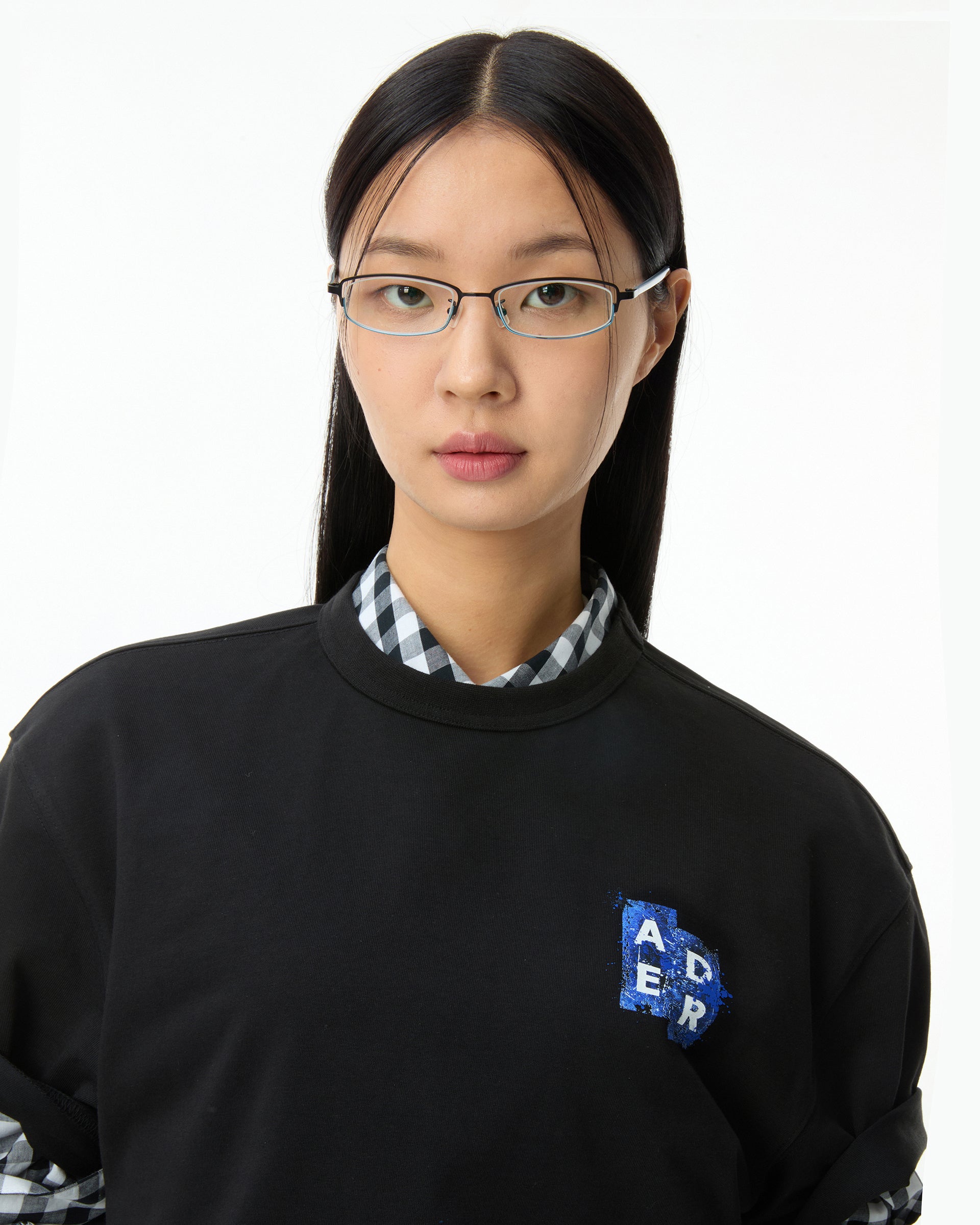 Ader Error - Sig; BL Tag t-shirt 06 (Noir) product image 2 | TRAB K-Fashion Australia