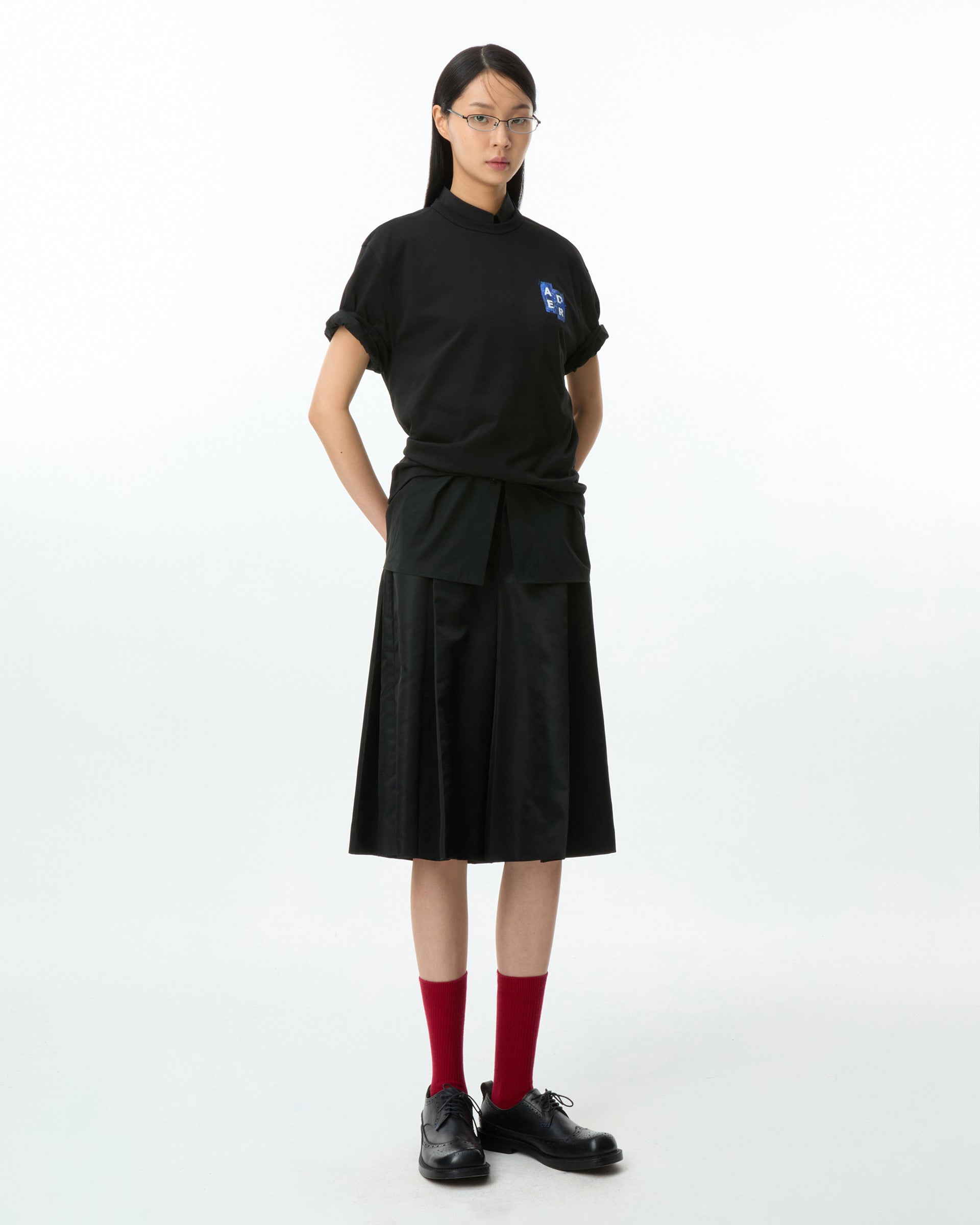 Ader Error - Sig; BL Tag t-shirt 06 (Noir) product image 3 | TRAB K-Fashion Australia