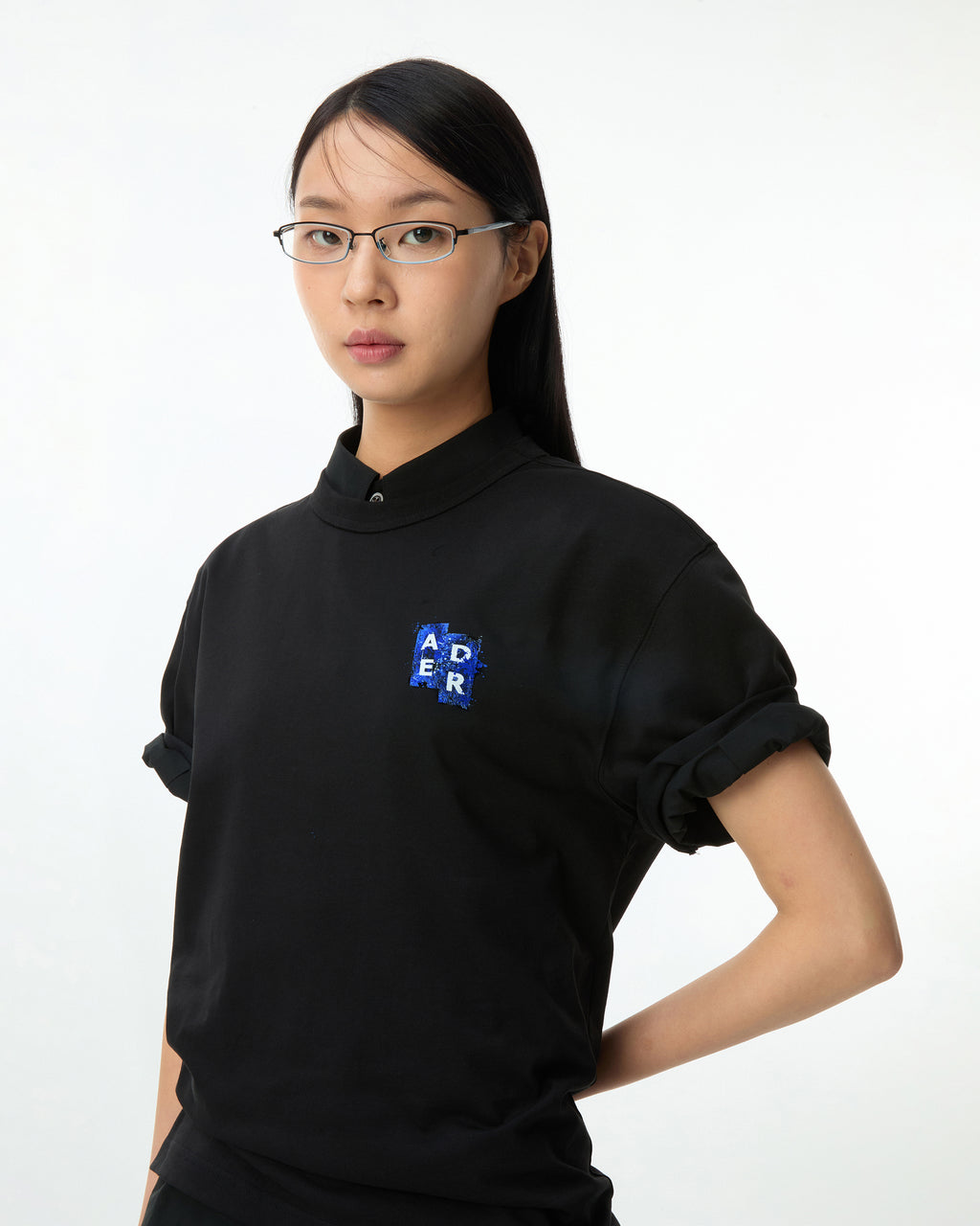 Ader Error - Sig; BL Tag t-shirt 06 (Noir) product image 4 | TRAB K-Fashion Australia