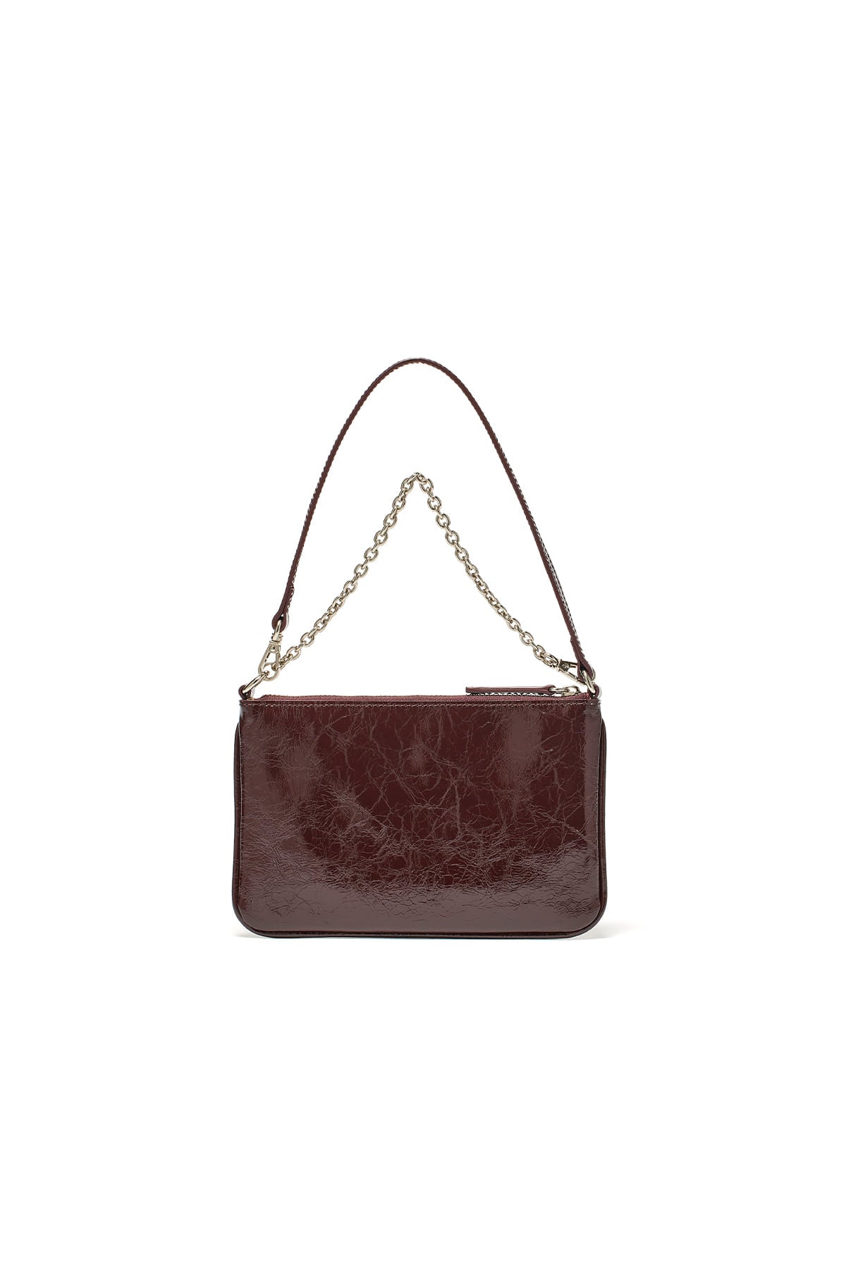 Matin Kim - Glossy Leather Micro Bag (Burgundy) product image 5 | TRAB K-Fashion Australia