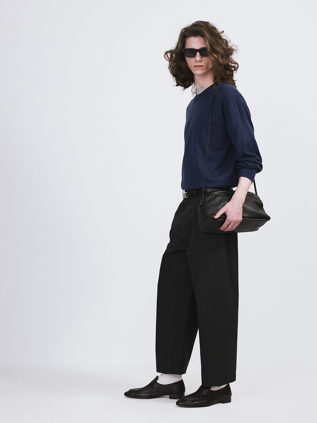 Recto - Button Fly Crop Pants (Black) product image 3 | TRAB K-Fashion Australia