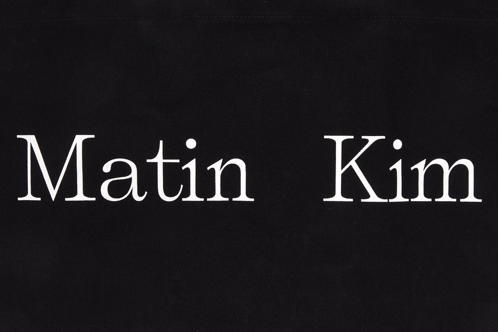 Matin Kim - Matin Logo Ecobag (Black) product image 3 | TRAB K-Fashion Australia