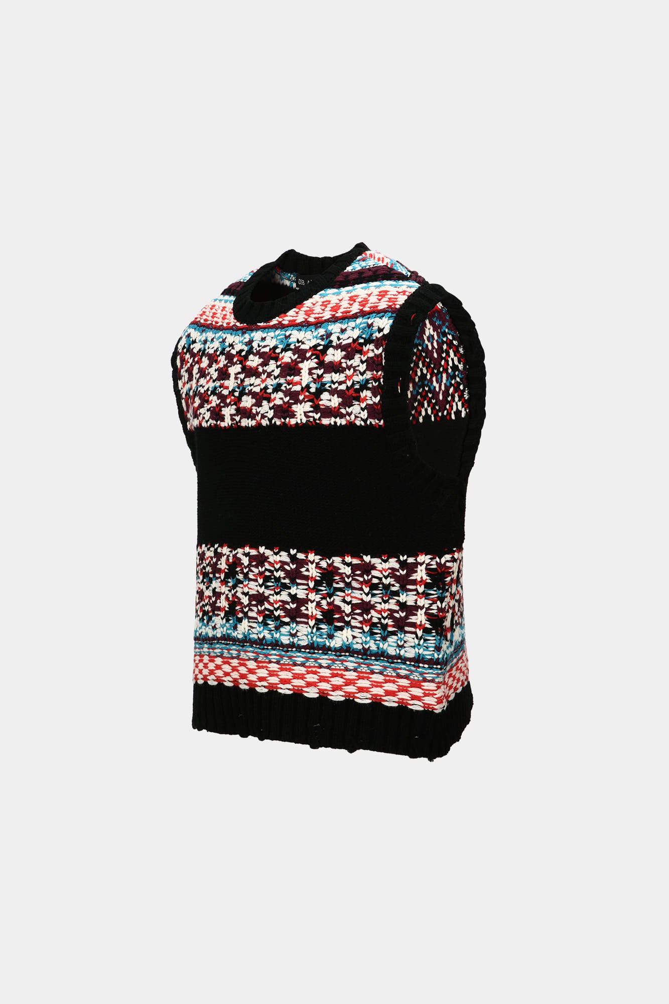 Andersson Bell - Unisex Nordic Crewneck Vest (Black) product image 12 | TRAB K-Fashion Australia