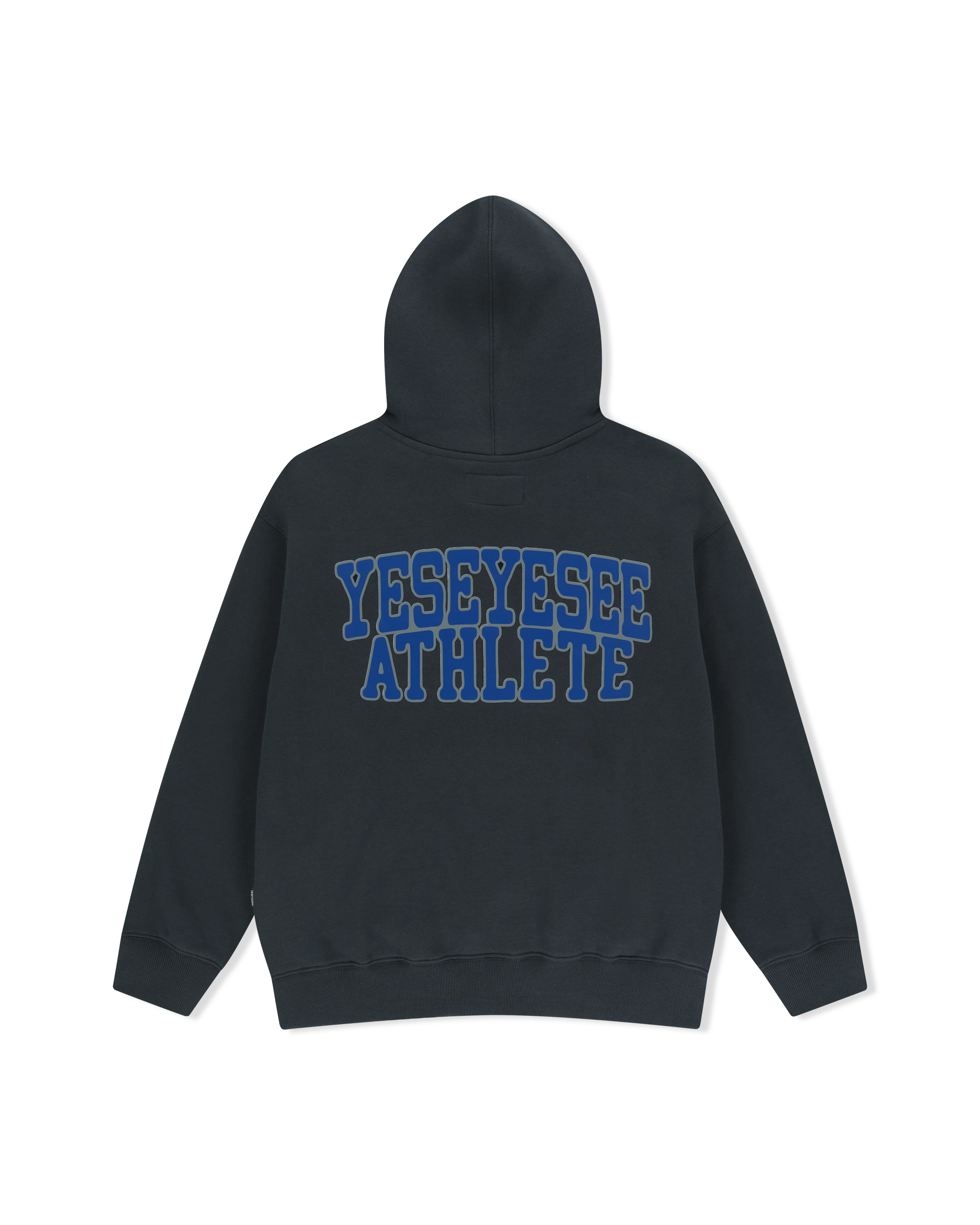 yeseyesee - Y.E.S Athlete Logo Hoodie (Charcoal) product image 2 | TRAB K-Fashion Australia