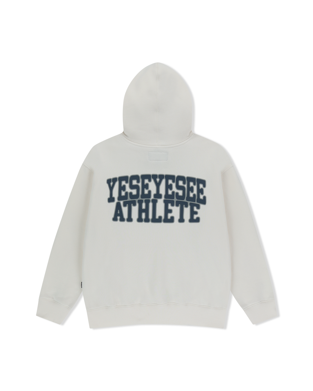 yeseyesee - Y.E.S Athlete Logo Hoodie (Off White) product image 2 | TRAB K-Fashion Australia