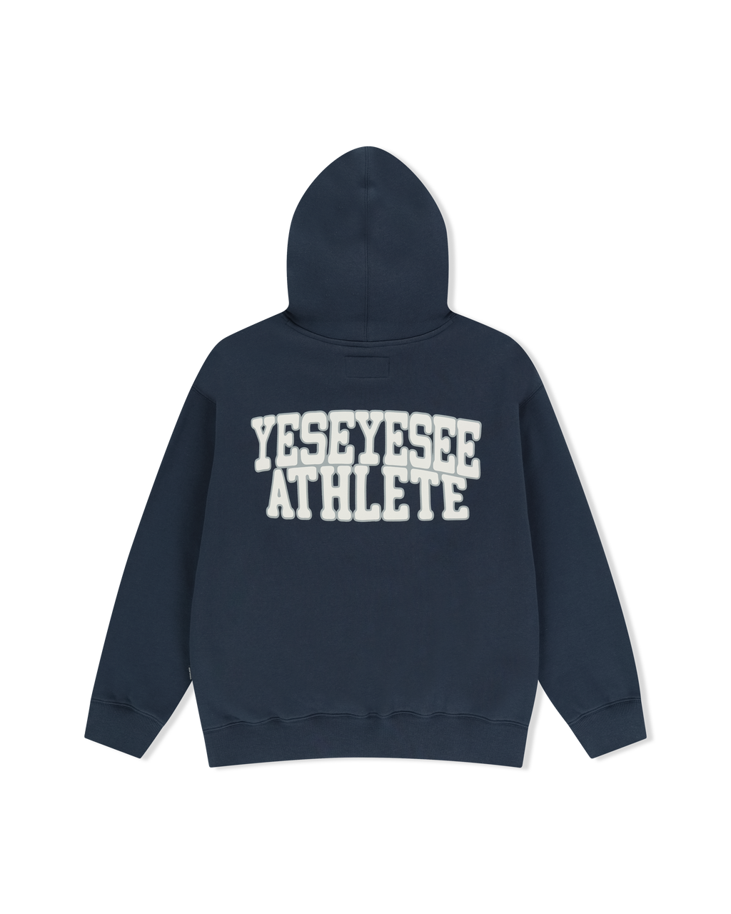 yeseyesee - Y.E.S Athlete Logo Hoodie (Light Navy) product image 2 | TRAB K-Fashion Australia