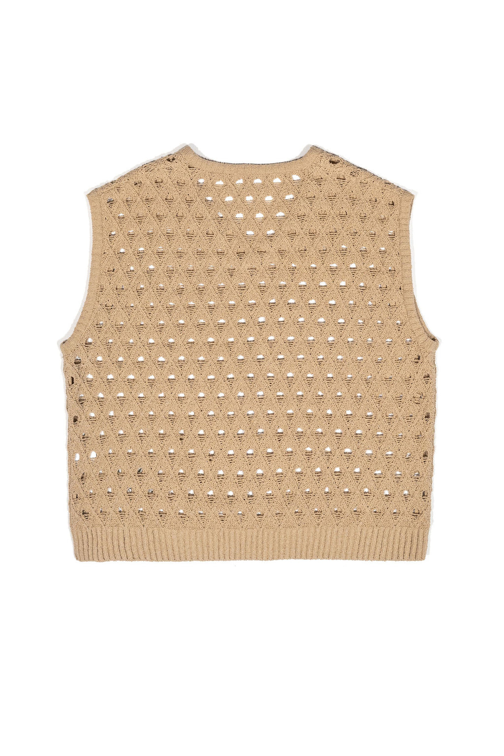 Ioedle - Olive Oil Mesh Vest (Beige) product image 3 | TRAB K-Fashion Australia