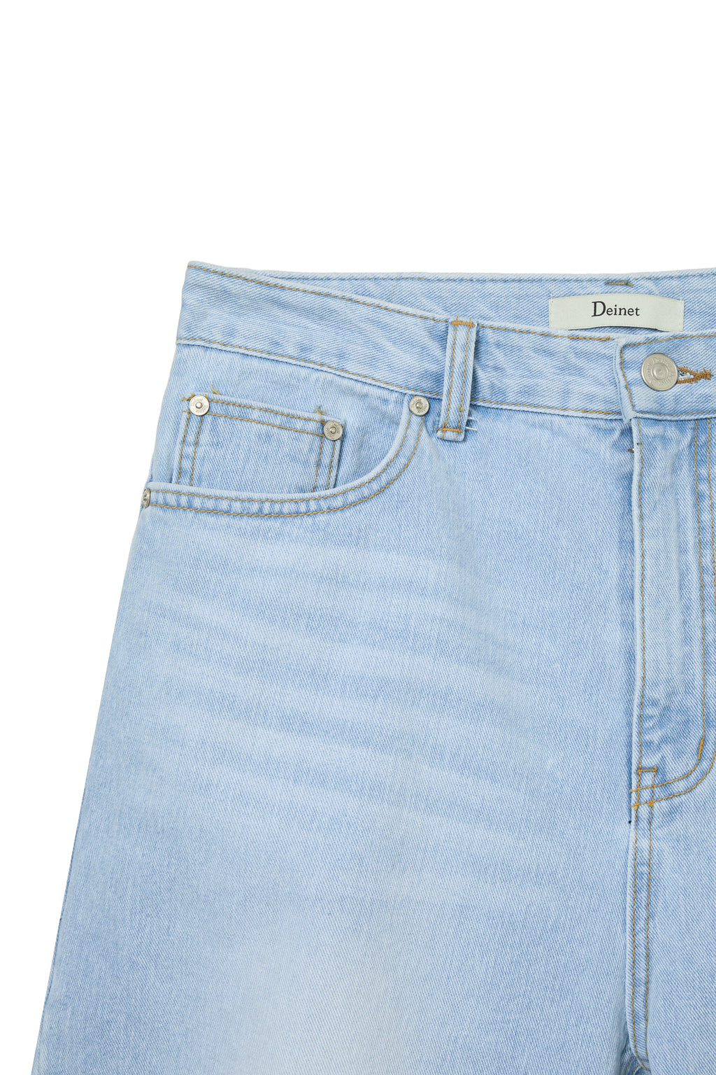 Deinet - Painted Logo Point Jeans (Light Blue) product image 14 | TRAB K-Fashion Australia