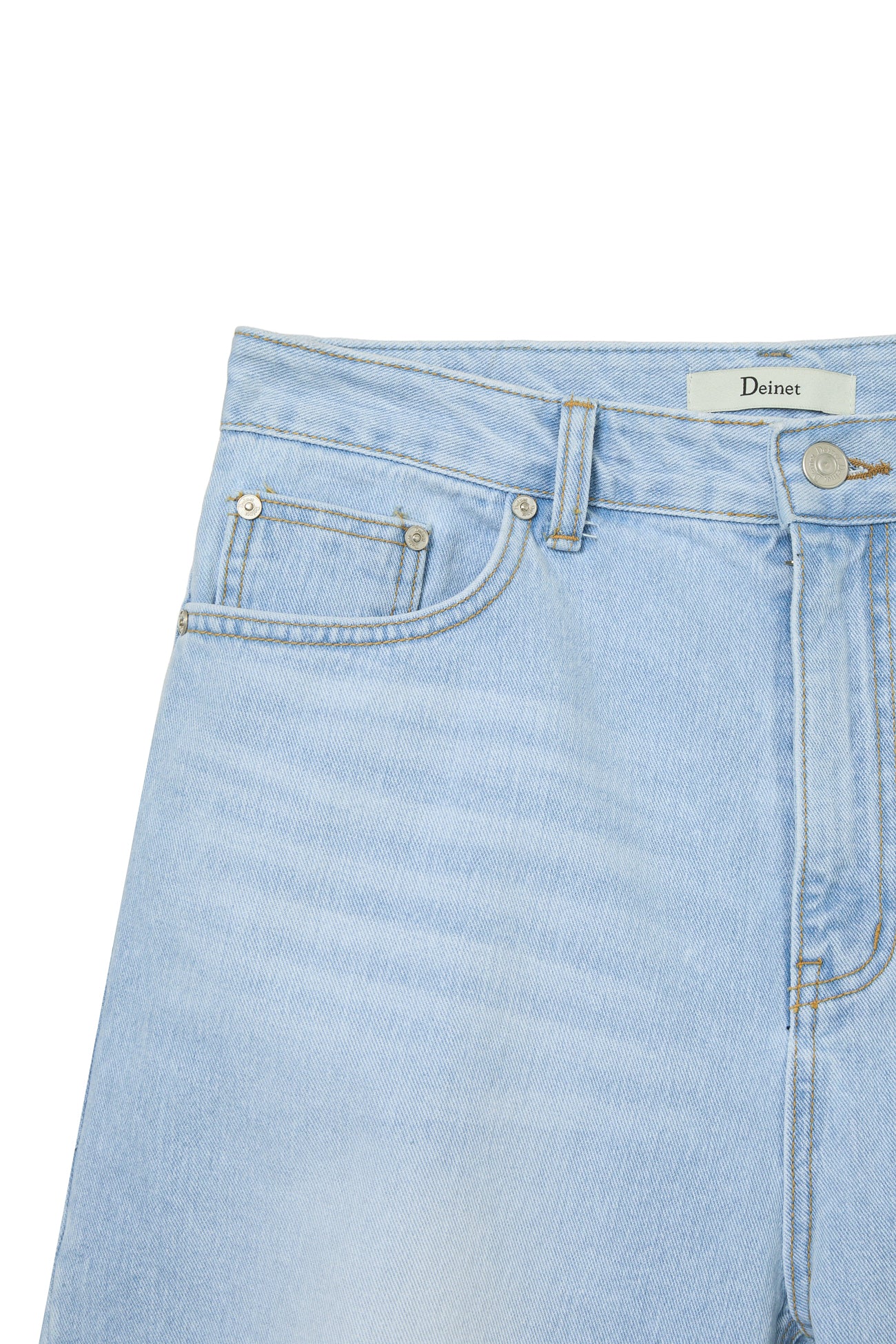 Deinet - Painted Logo Point Jeans (Light Blue) product image 14 | TRAB K-Fashion Australia