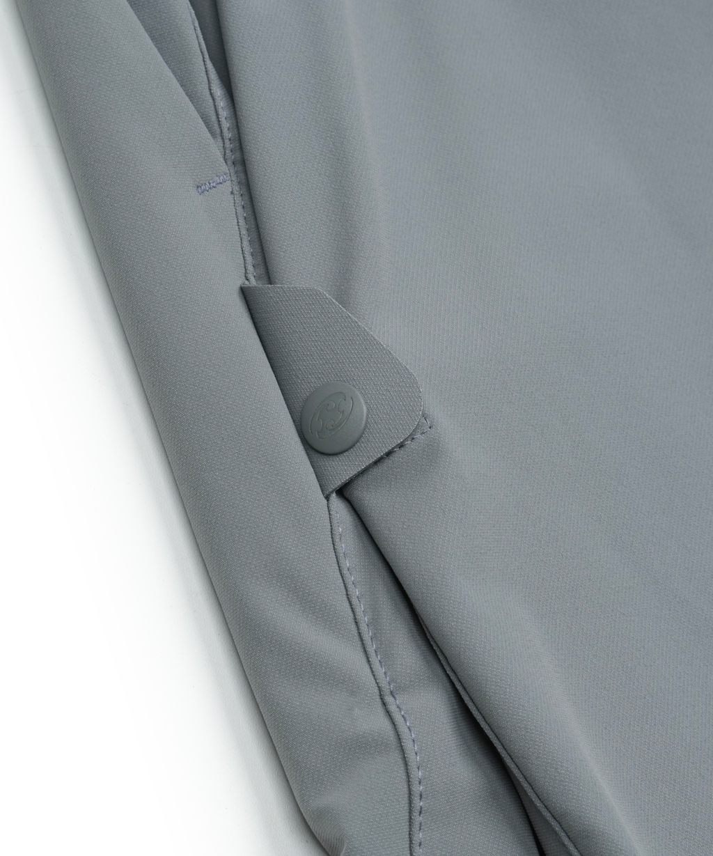 San San Gear - Side Snap Pants (Blue Grey)_25Fw product image 7 | TRAB K-Fashion Australia