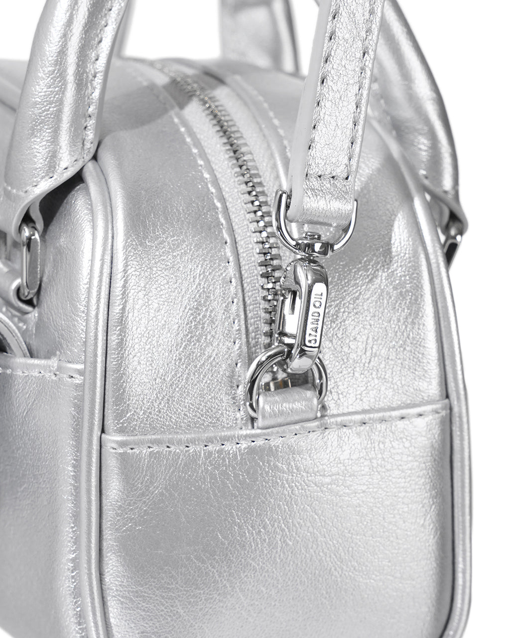 Stand Oil - Chubby Bag Tiny (Silver) product image 6 | TRAB K-Fashion Australia