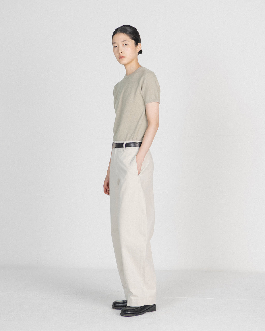 Brownyard - Half Knit (Oatmeal) product image 2 | TRAB K-Fashion Australia