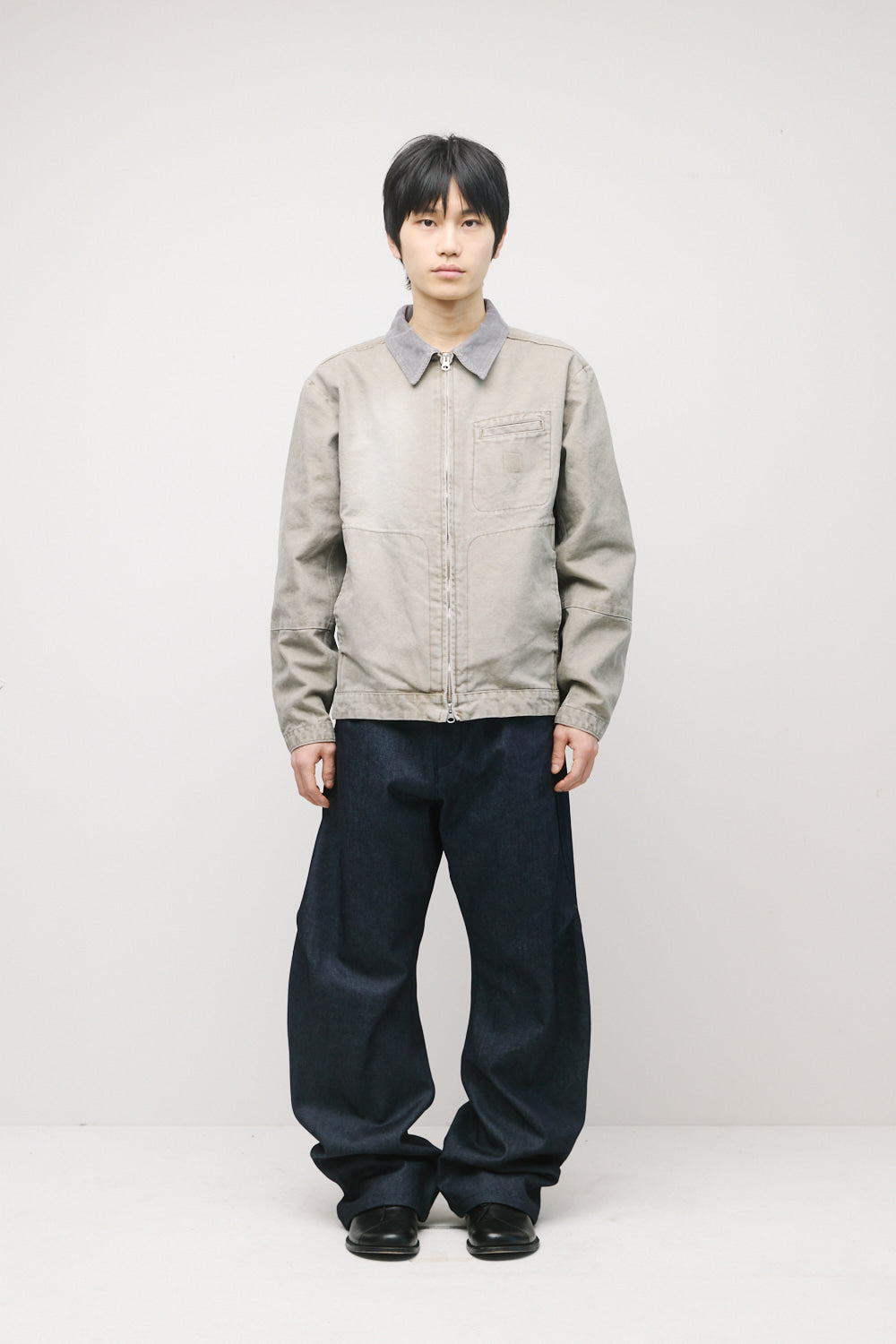 Hatchingroom - Canvas Work Jacket (Faded Beige) product image 5 | TRAB K-Fashion Australia