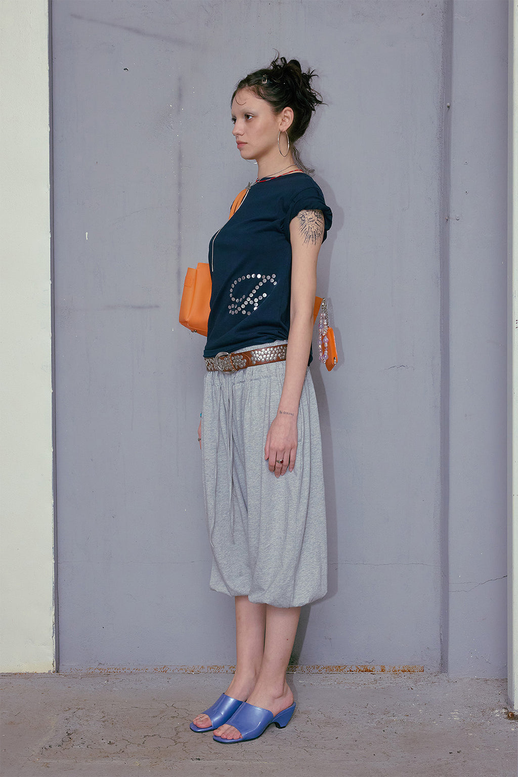 Deinet - Dot D Logo T-Shirt (Navy) product image 2 | TRAB K-Fashion Australia