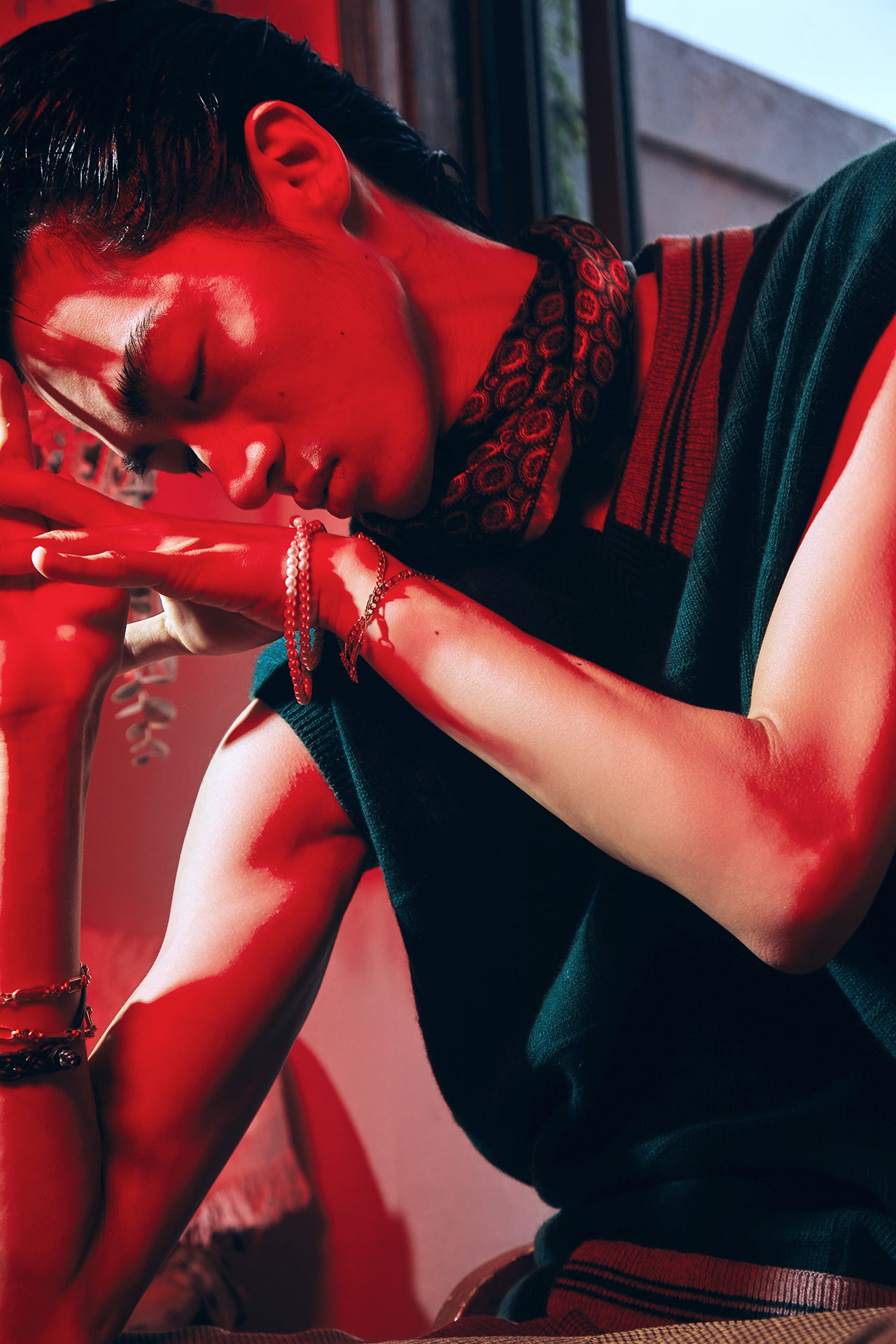 Ioedle - V-Neck Knit Vest (OC) product image 14 | TRAB K-Fashion Australia