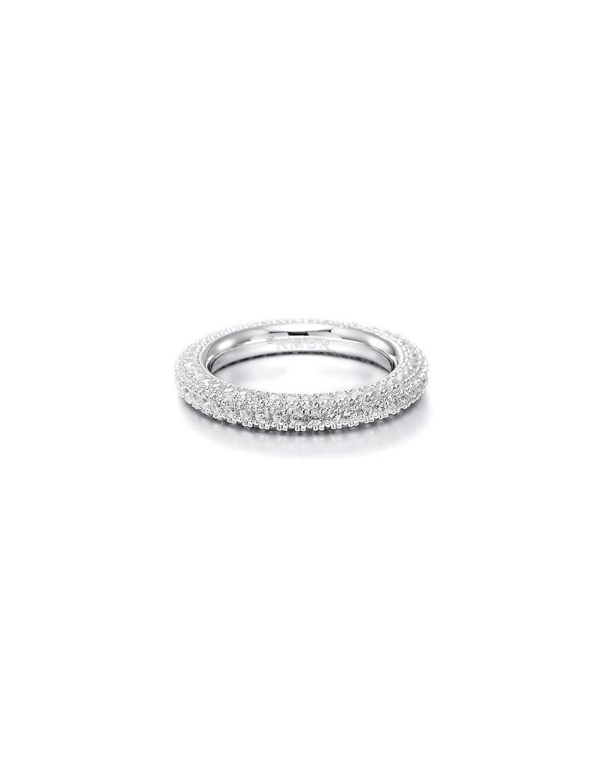 Numbering - Pave Doughnut Ring / Slim #3415 product image 10 | TRAB K-Fashion Australia
