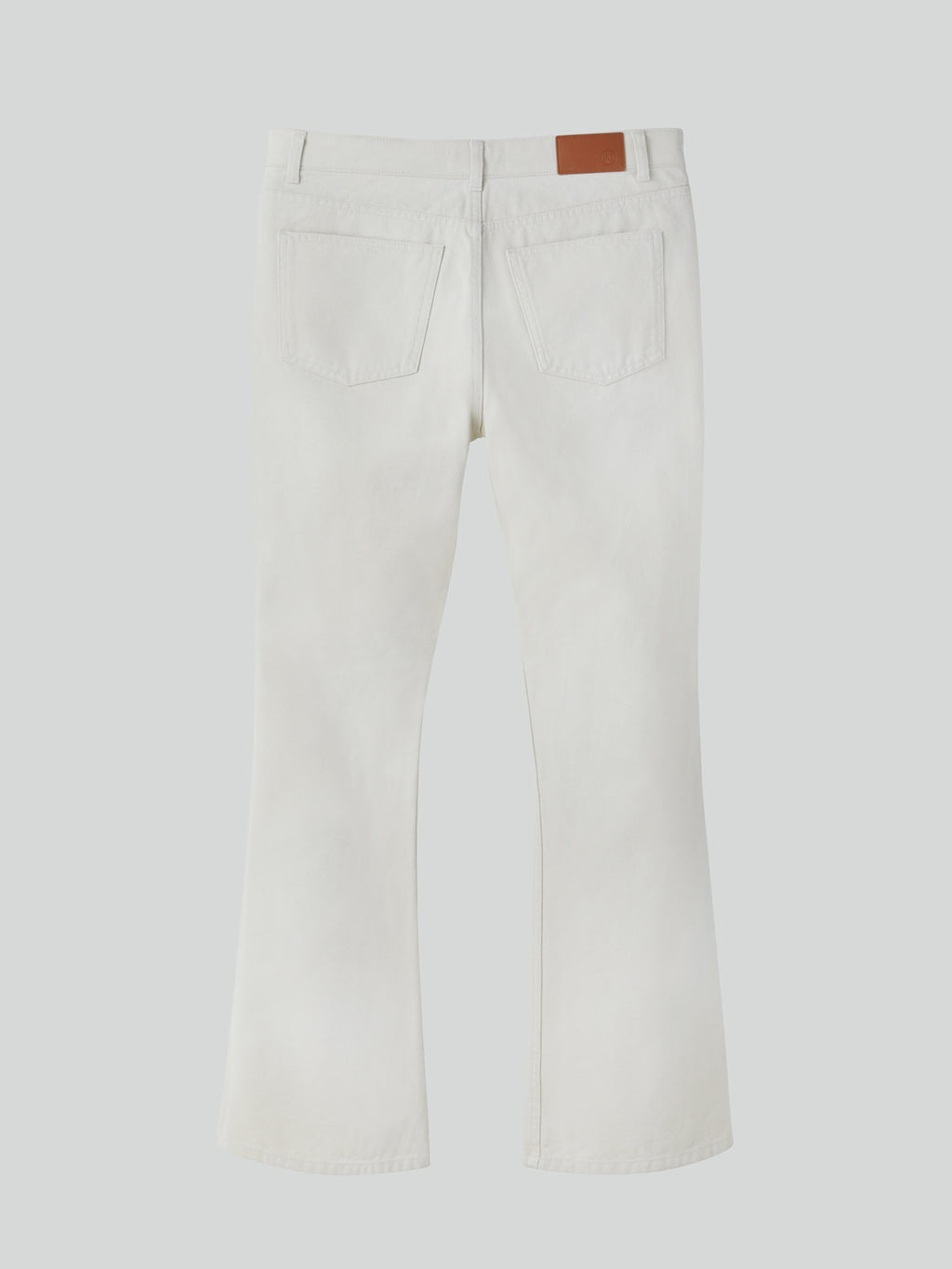 Recto - Vintage Painted Flared Pants (Ecru) product image 6 | TRAB K-Fashion Australia