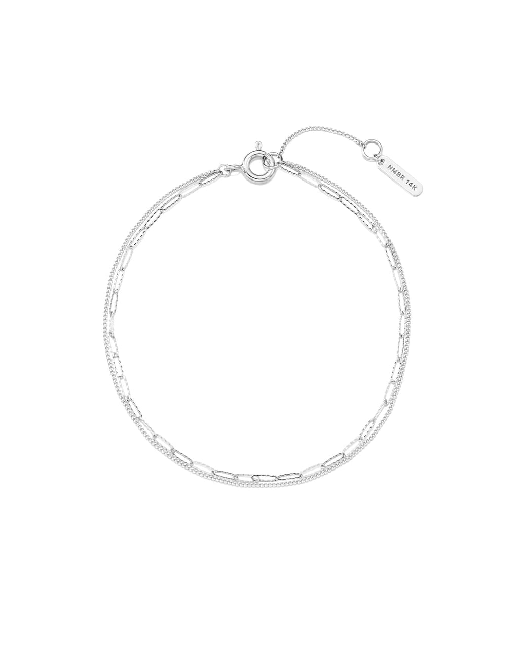 Numbering - Mixed Chain Bracelet #2902 product image 4 | TRAB K-Fashion Australia