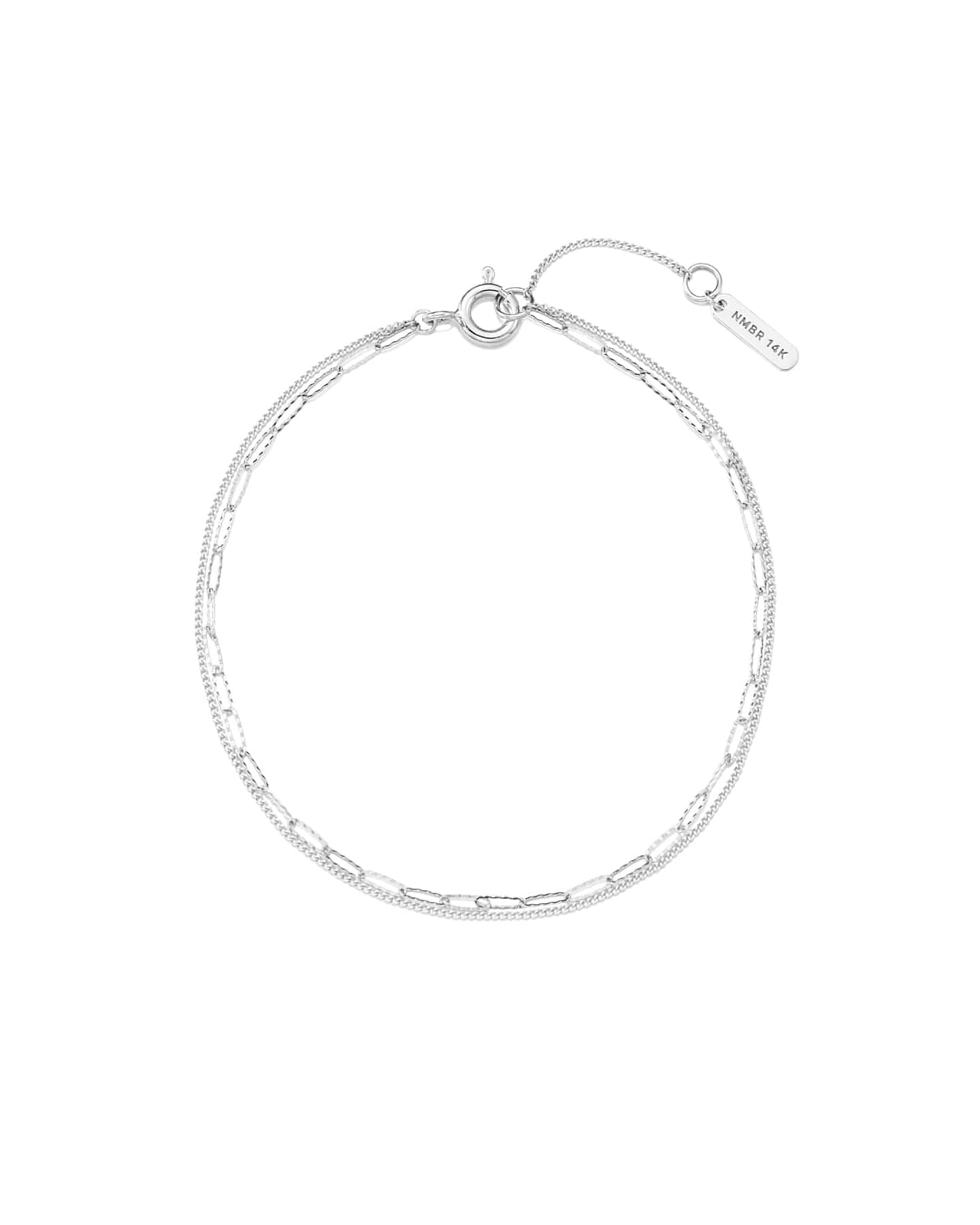 Numbering - Mixed Chain Bracelet #2902 product image 4 | TRAB K-Fashion Australia