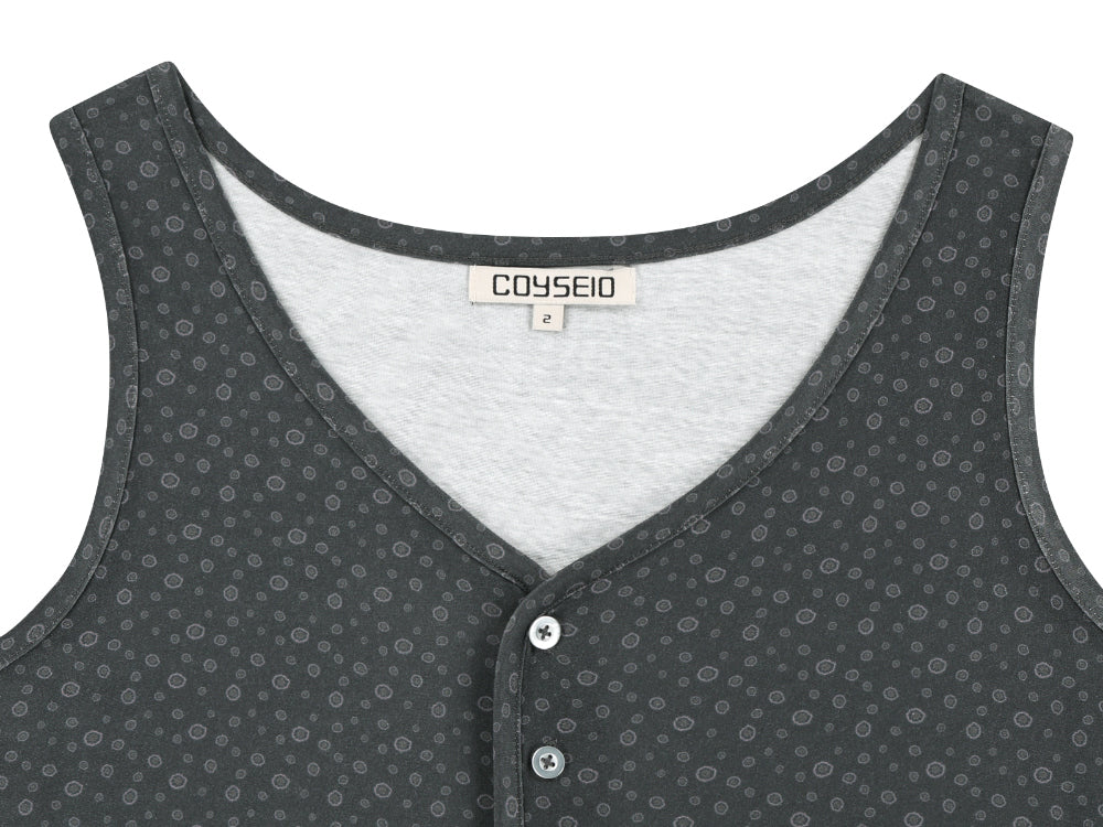 Coyseio - Dudu Ruffle Sleeveless (Charcoal) product image 12 | TRAB K-Fashion Australia