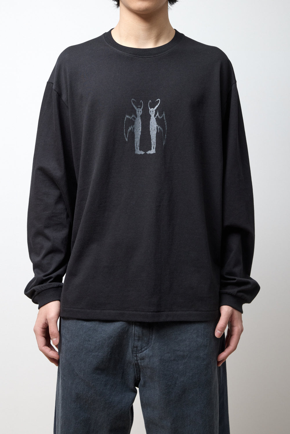 Hatchingroom - Devil & Angel Tee (Black) product image 11 | TRAB K-Fashion Australia